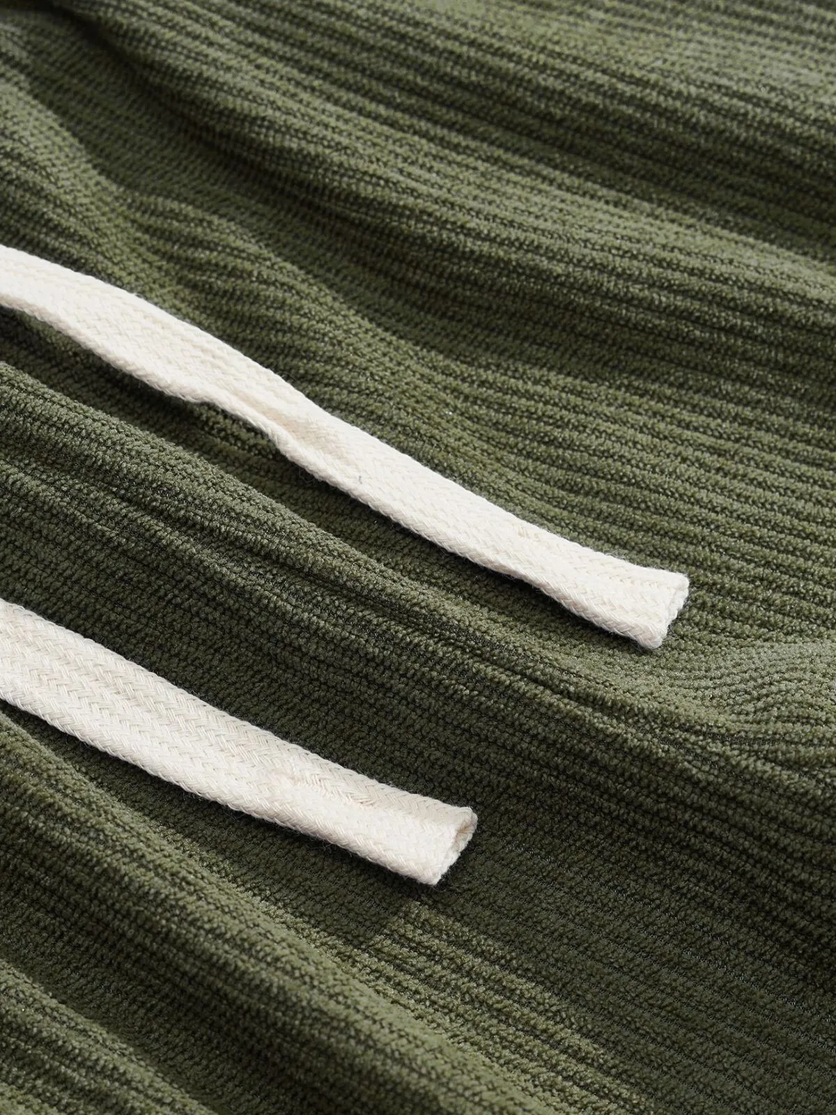 Men's Multi-Pocket Jogging Pants Corduroy Casual Pants for Fall Lightweight Outdoor Activewear, 7 of 8