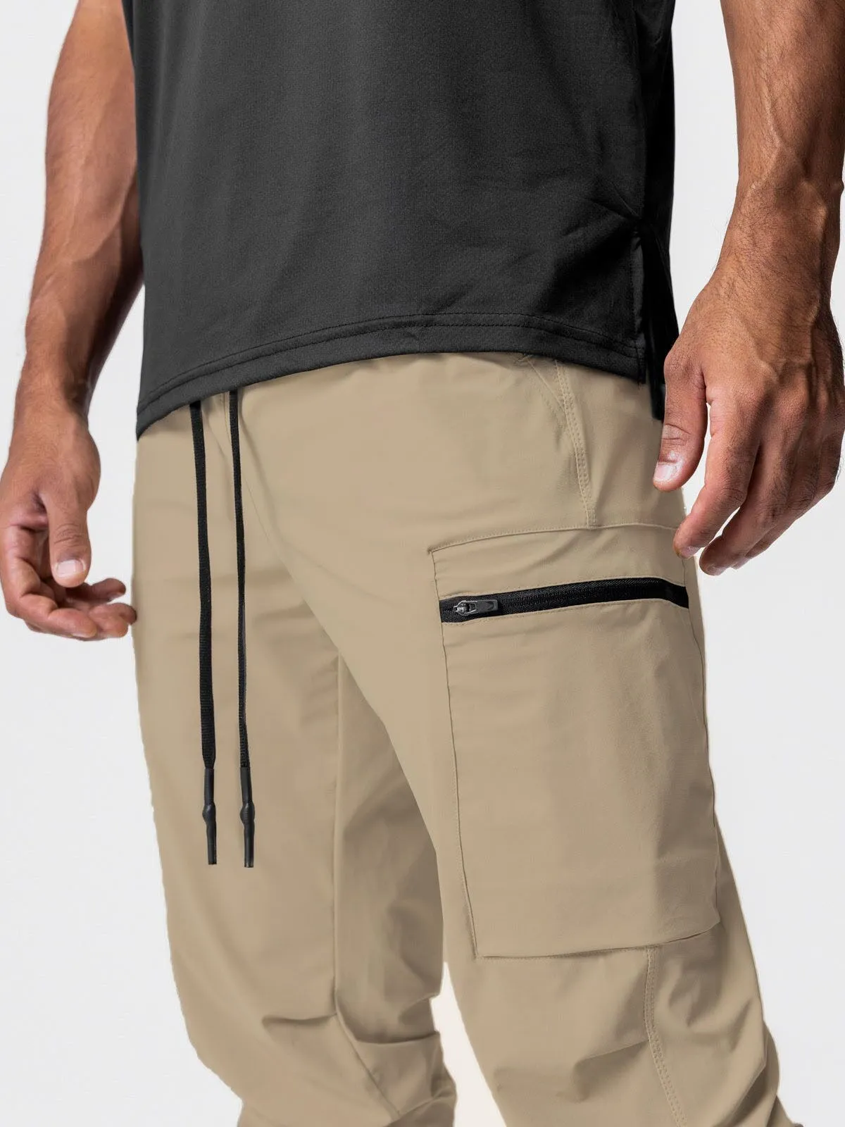 Men's Outdoor Jogger Pants Quick-Dry Tactical Hiking Pants Multi-Pocket Stretch Fabric Work Gear, 4 of 6