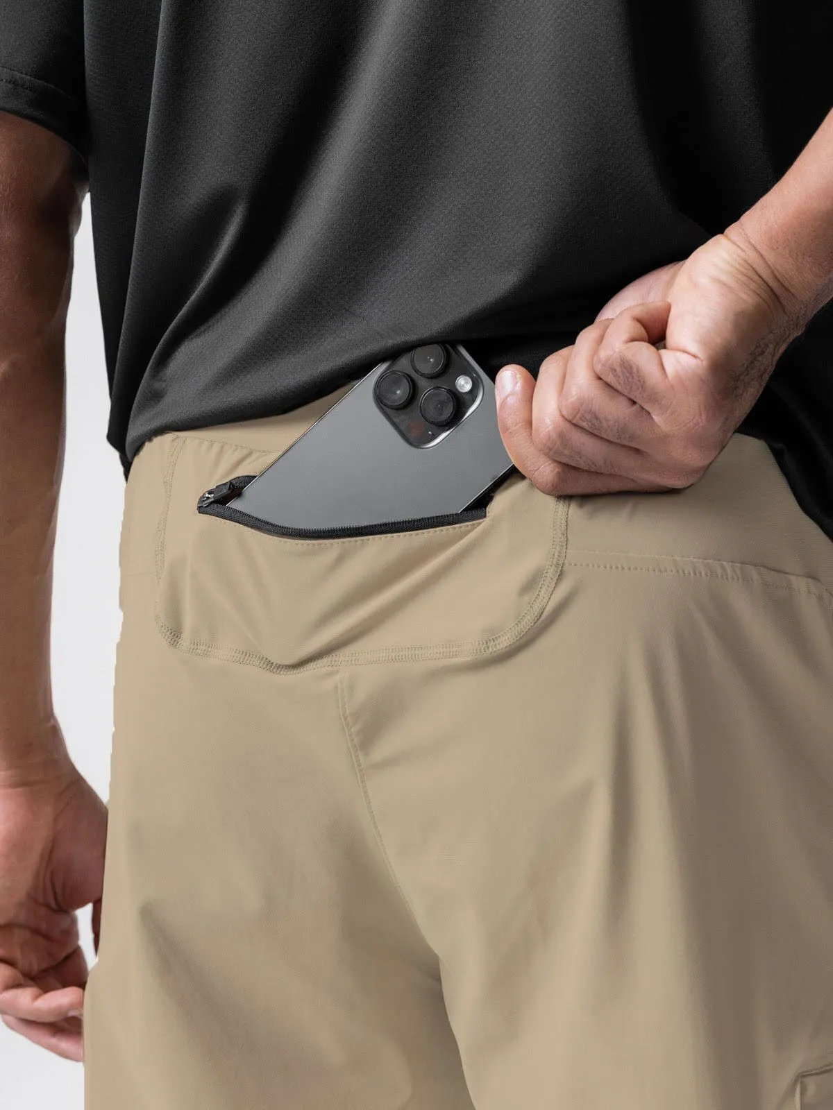 Men's Outdoor Jogger Pants Quick-Dry Tactical Hiking Pants Multi-Pocket Stretch Fabric Work Gear, 5 of 6