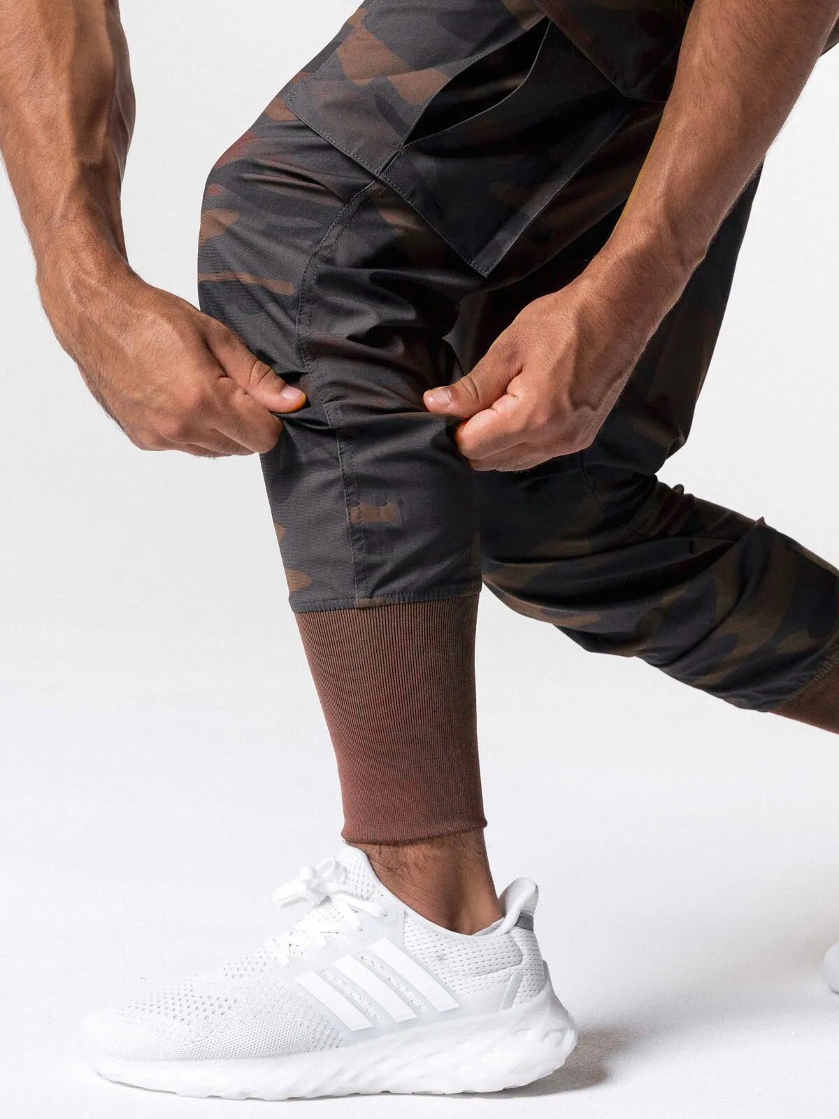 Men's Stretch Workout Jogger Pants Elastic Waist Running Training Sweatpants Slim Fit Sports Tapered Pants, 3 of 5