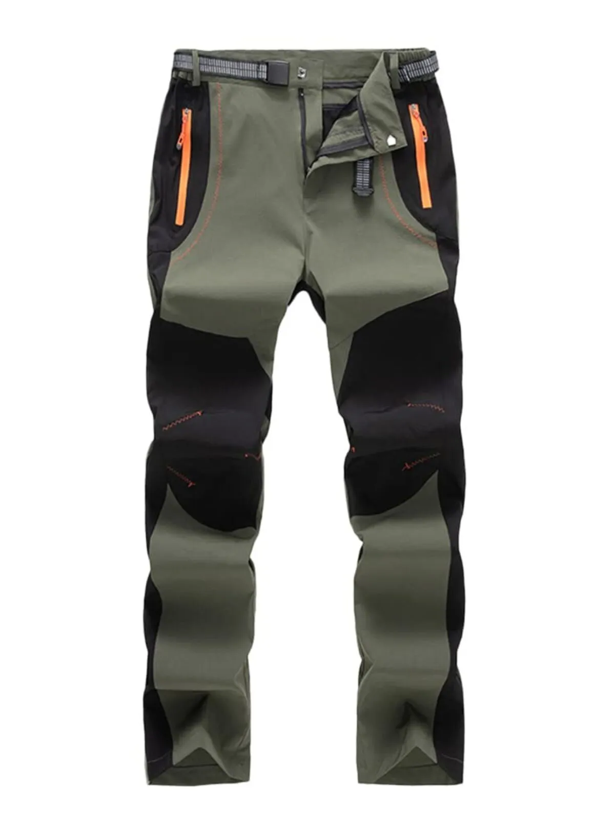 Men's Cargo Pants Casual Quick Drying Waterproof Outdoor Trousers Hiking Ski Climbing Pants, 2 of 10