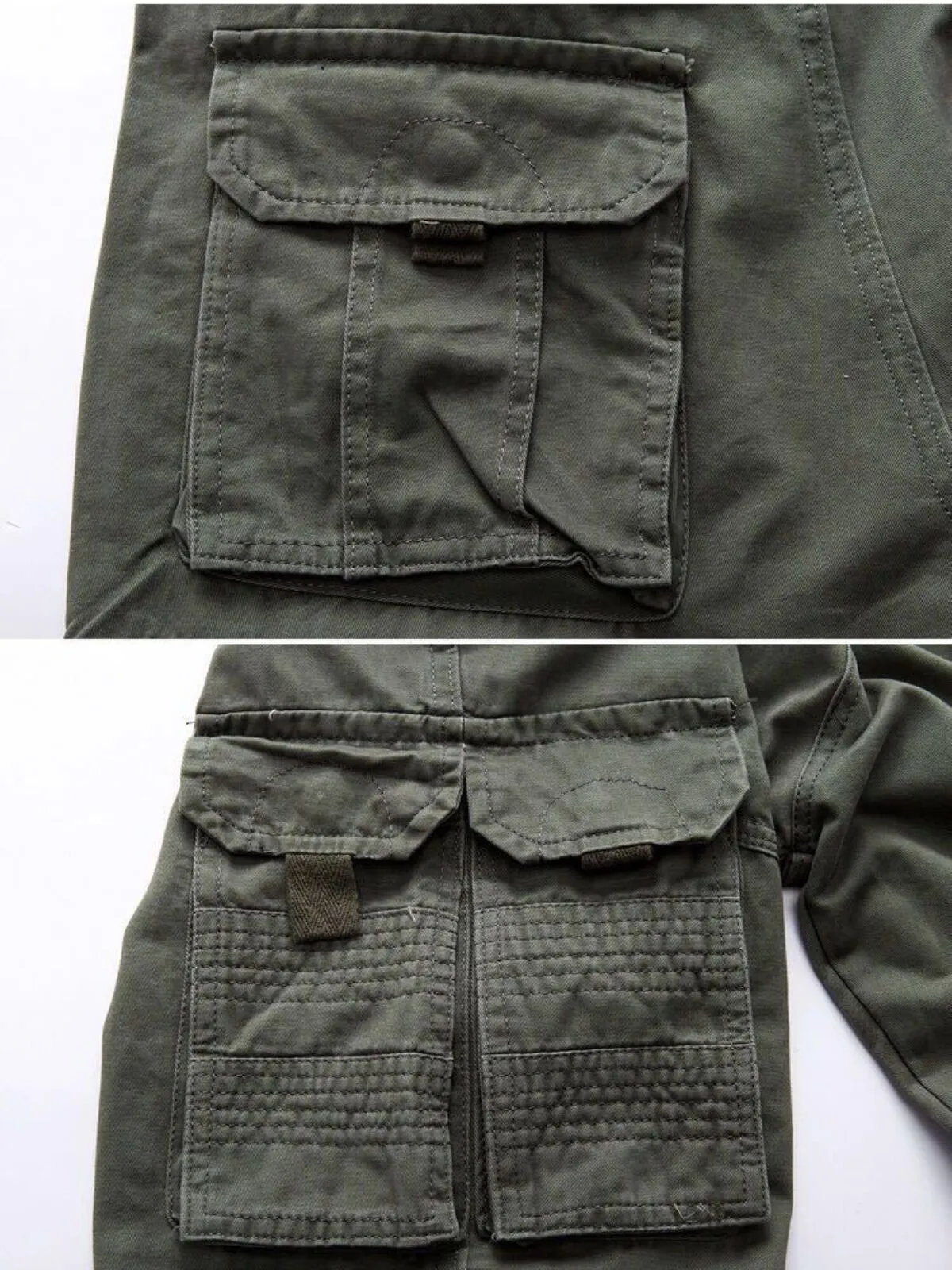 Men's Cargo Pants Casual Loose Multi Pocket Military Joggers Pants, 5 of 8