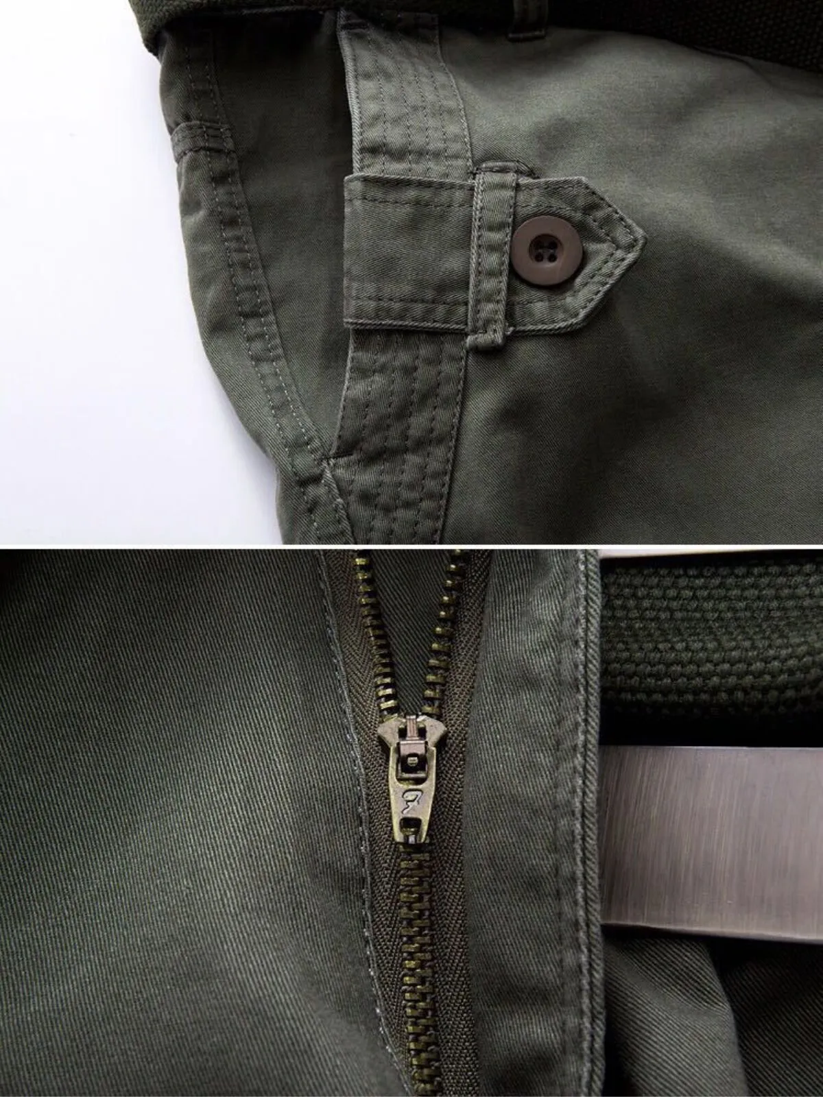 Men's Cargo Pants Casual Loose Multi Pocket Military Joggers Pants, 6 of 8