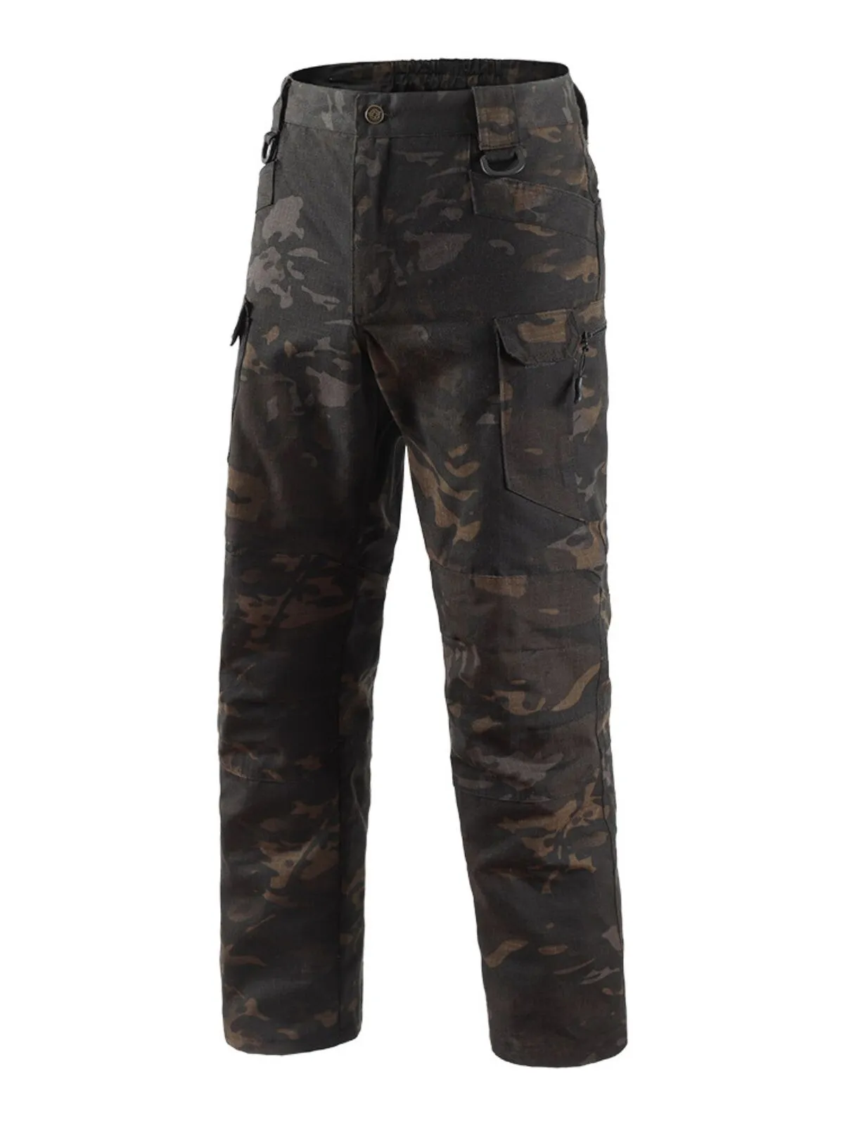 Men's Cargo Pants Tactical Outdoor Multi-Pocket Working Hiking Trousers, 1 of 3