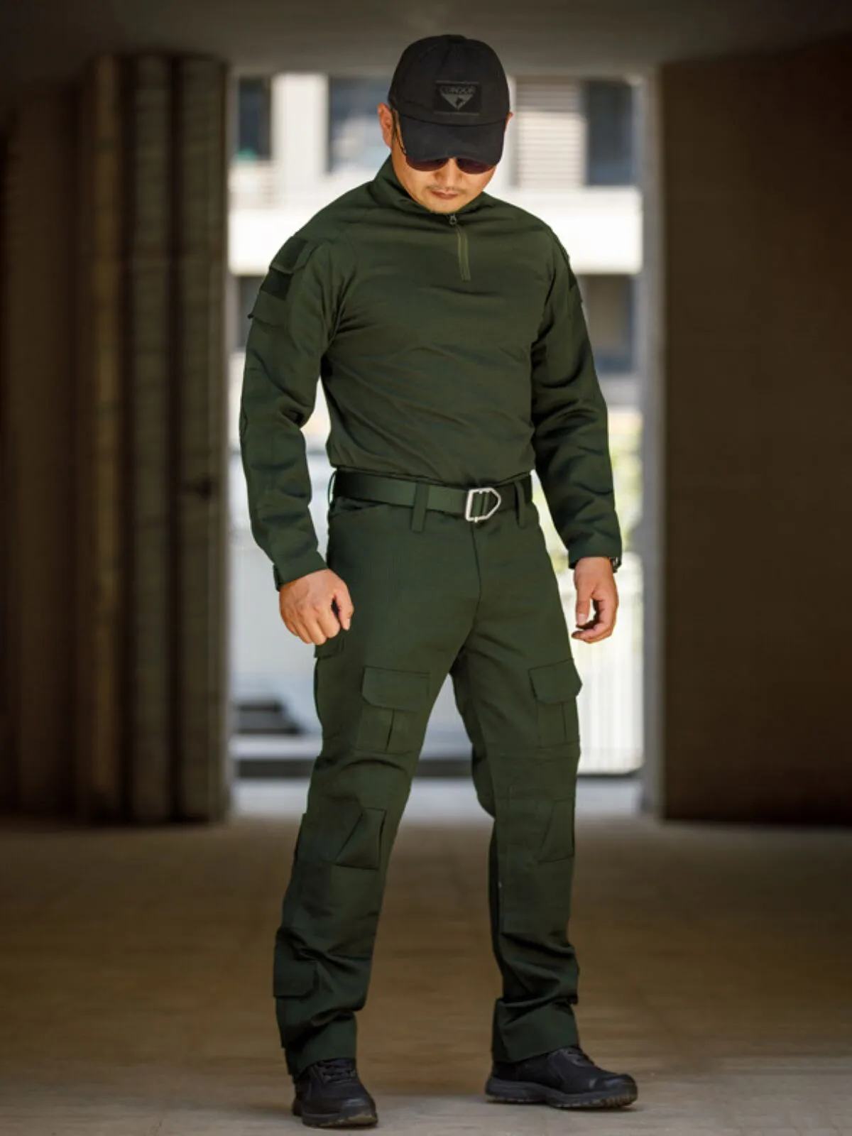 Men's Cargo Pants Military Multi-Pocket Breathable Waterproof Hunting Pants, 1 of 3