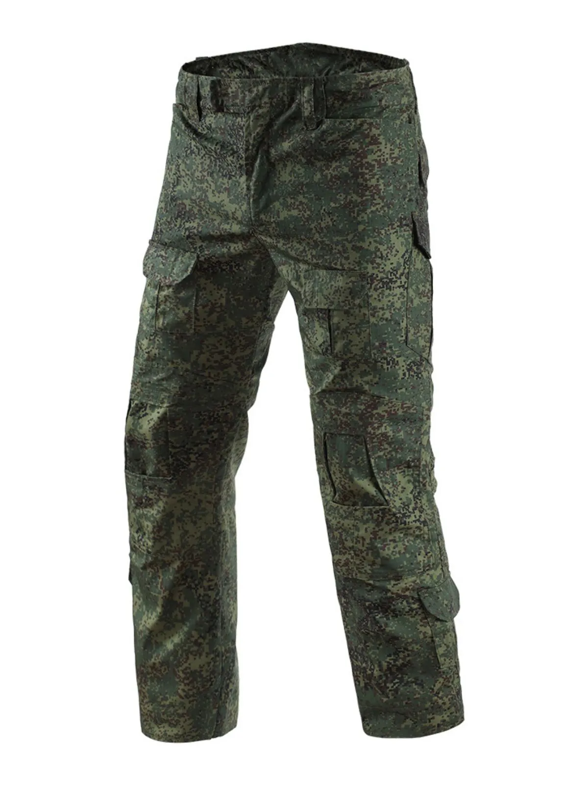 Men's Tactical Pants Camo Cargo Pants Ripstop Combat Work Hiking Pants, 1 of 3