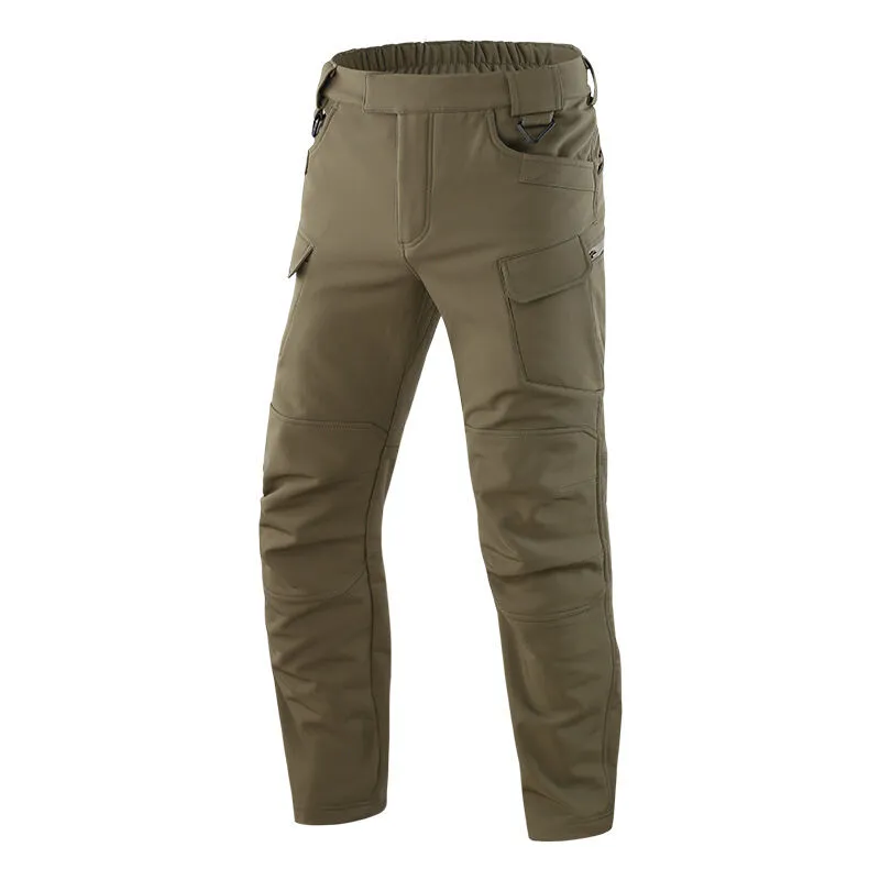Men's Cargo Pants Shark Skin Soft Shell Outdoor Tactical Trousers, 1 of 2