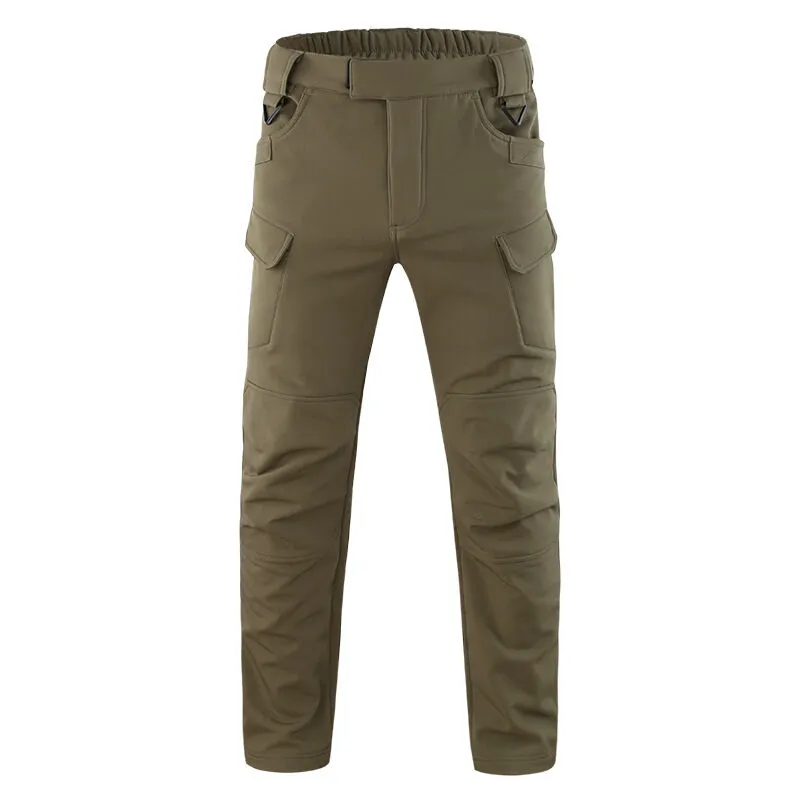 Men's Cargo Pants Shark Skin Soft Shell Outdoor Tactical Trousers, 2 of 2