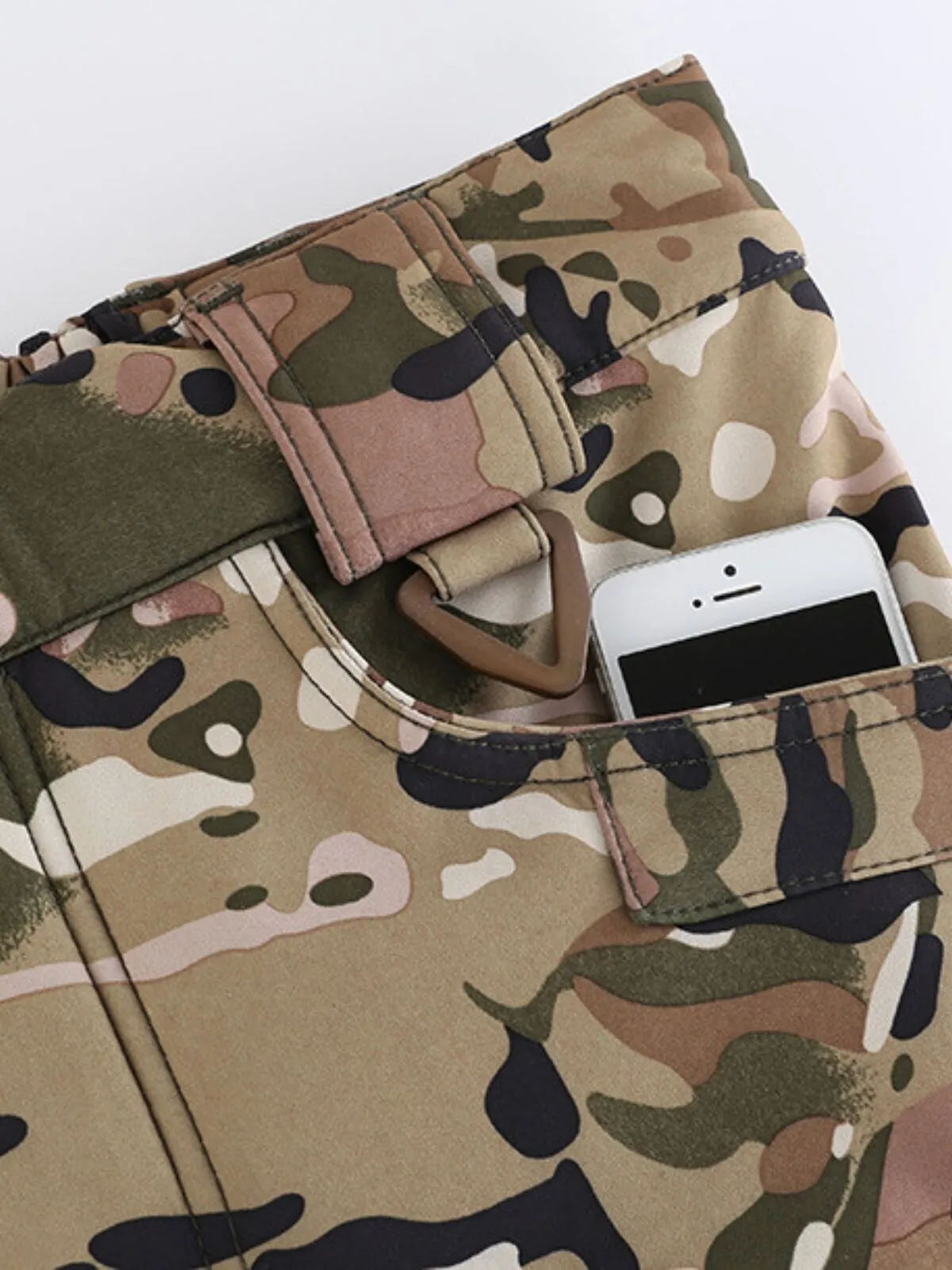 Men's Cargo Pants Waterproof Winter Fleece Warm Cargo Pants, 9 of 14