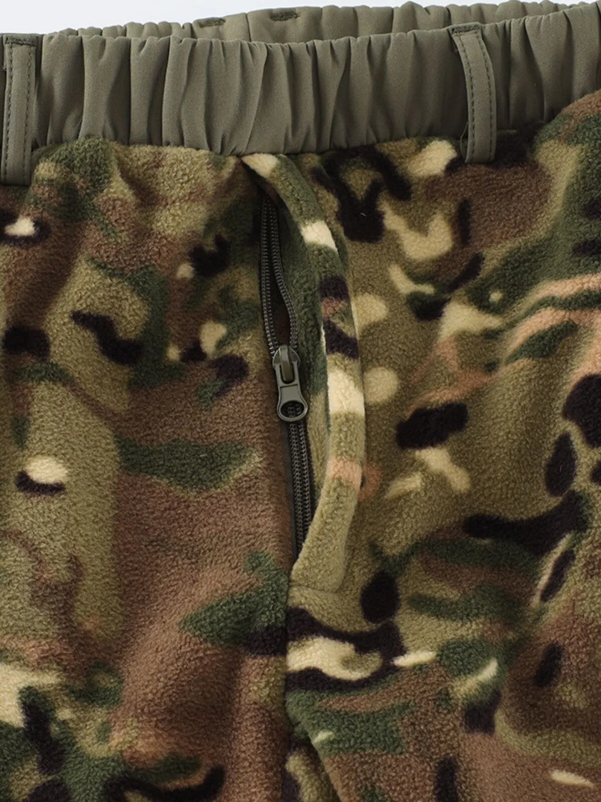 Men's Cargo Pants Camo Outdoors Training Patchwork Windproof Casual Pants, 8 of 9