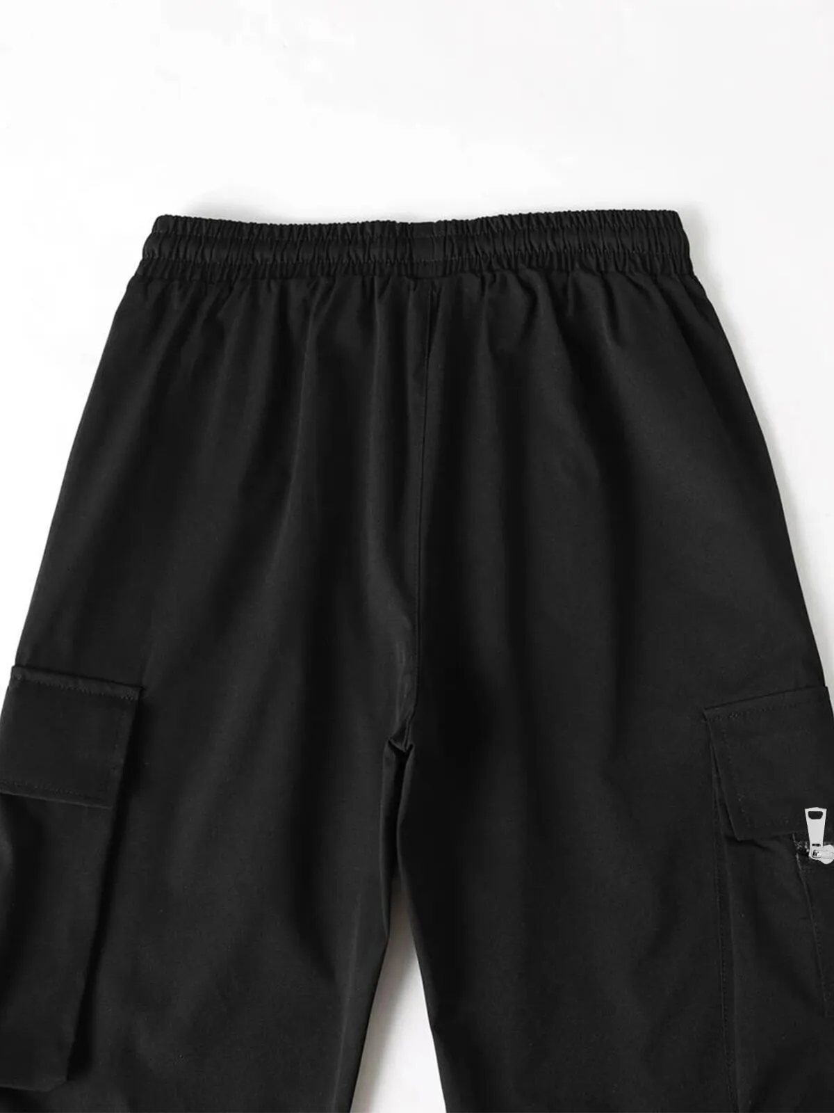 Men's Cargo Pants Thin Slim Fit Breathable Wear Pants Straight Relax Fit Comfortable Casual Woven Running Trousers, 6 of 6