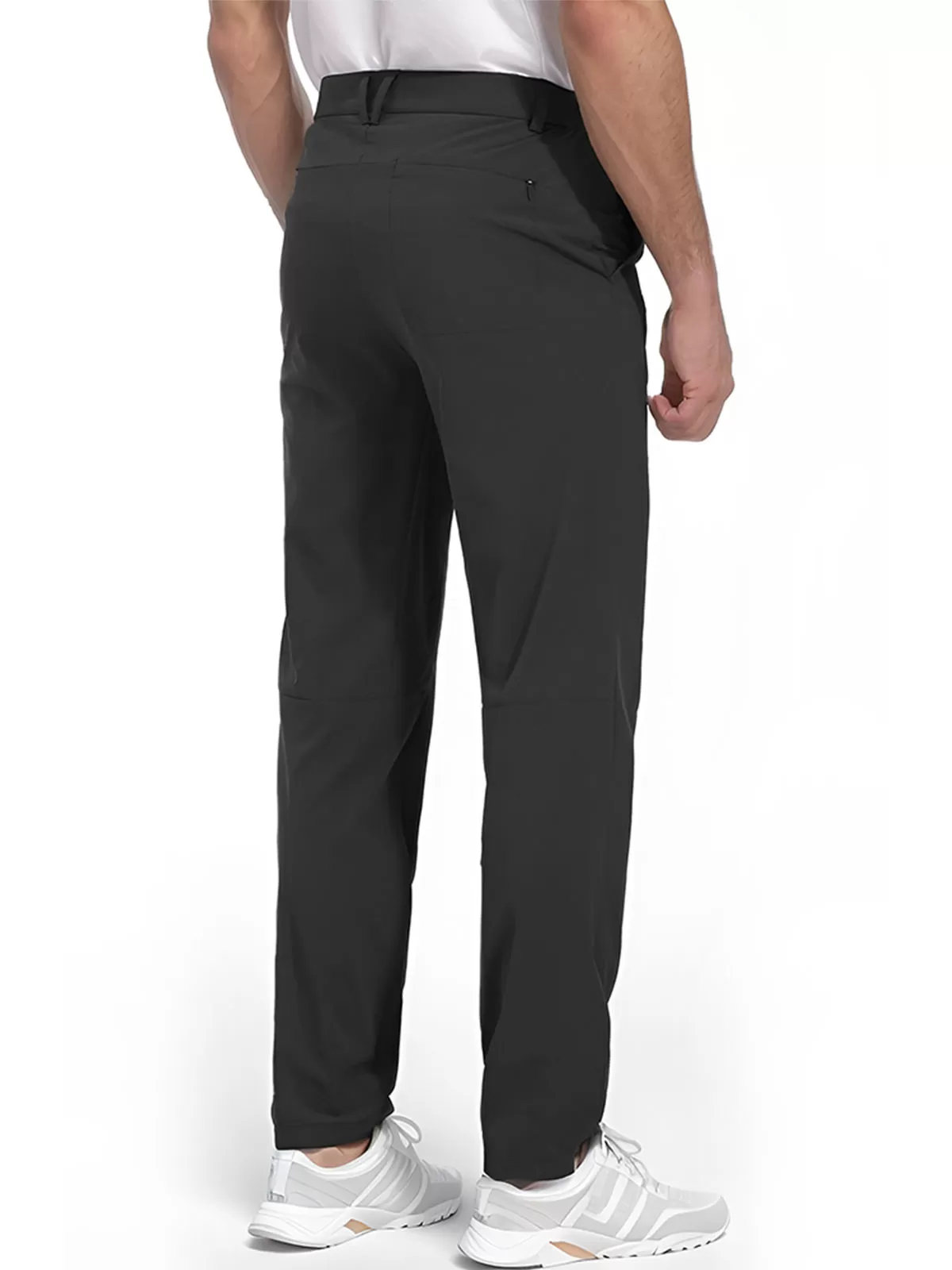 Medium Rise Zipper Fly Skinny Pants, 3 of 5