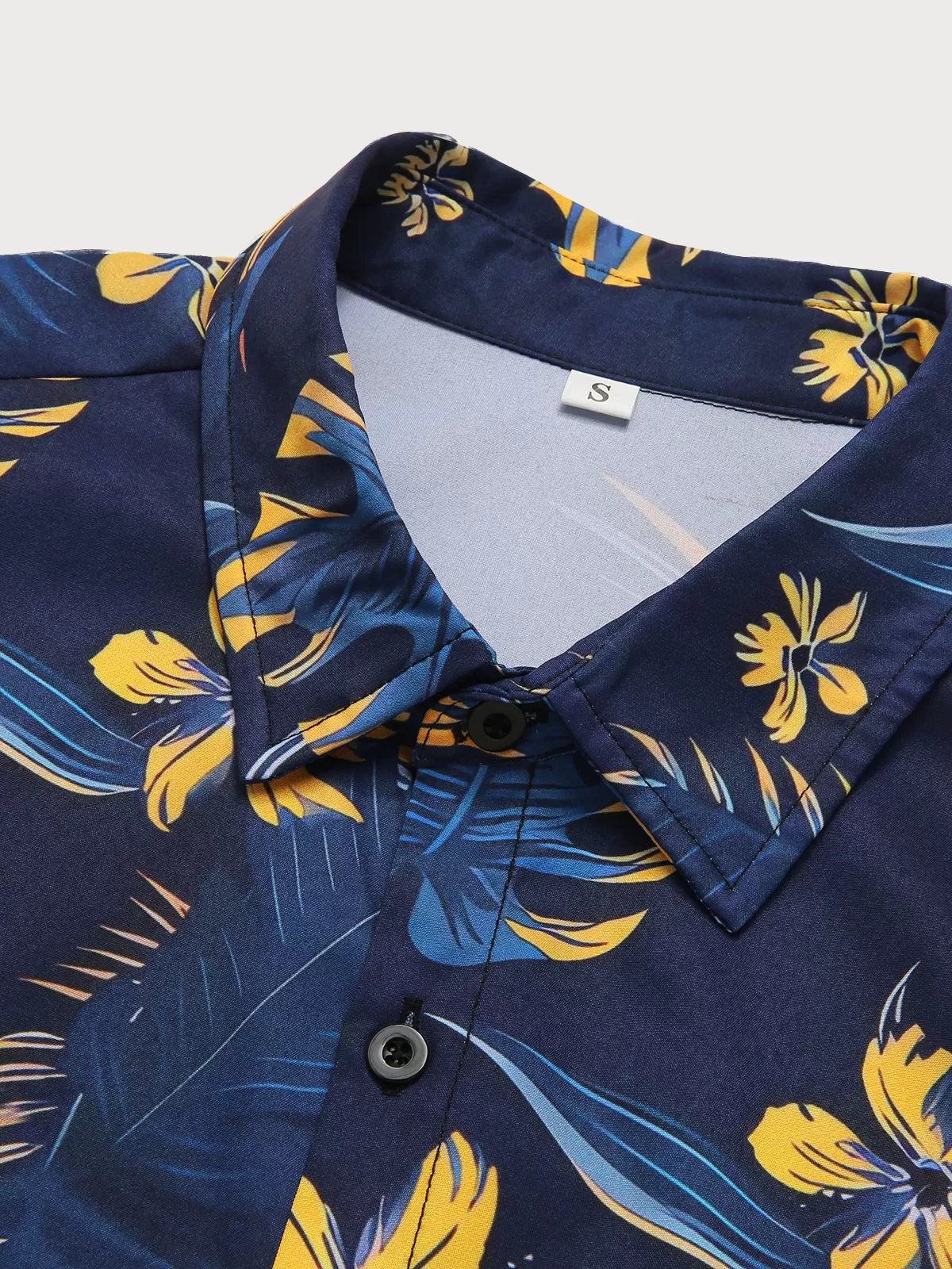 Plants Button Lapel Regular Shirts, 4 of 6