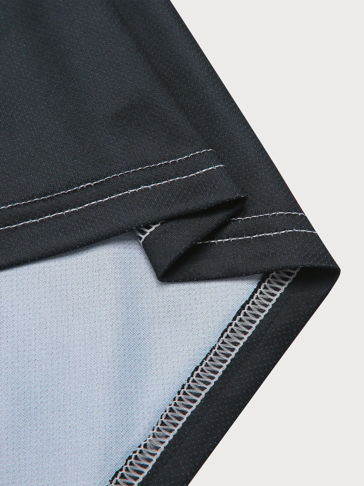 Colorblock Regular Short Sleeves T-shirt & Colorblock Drawstring Waist Shorts, 6 of 9