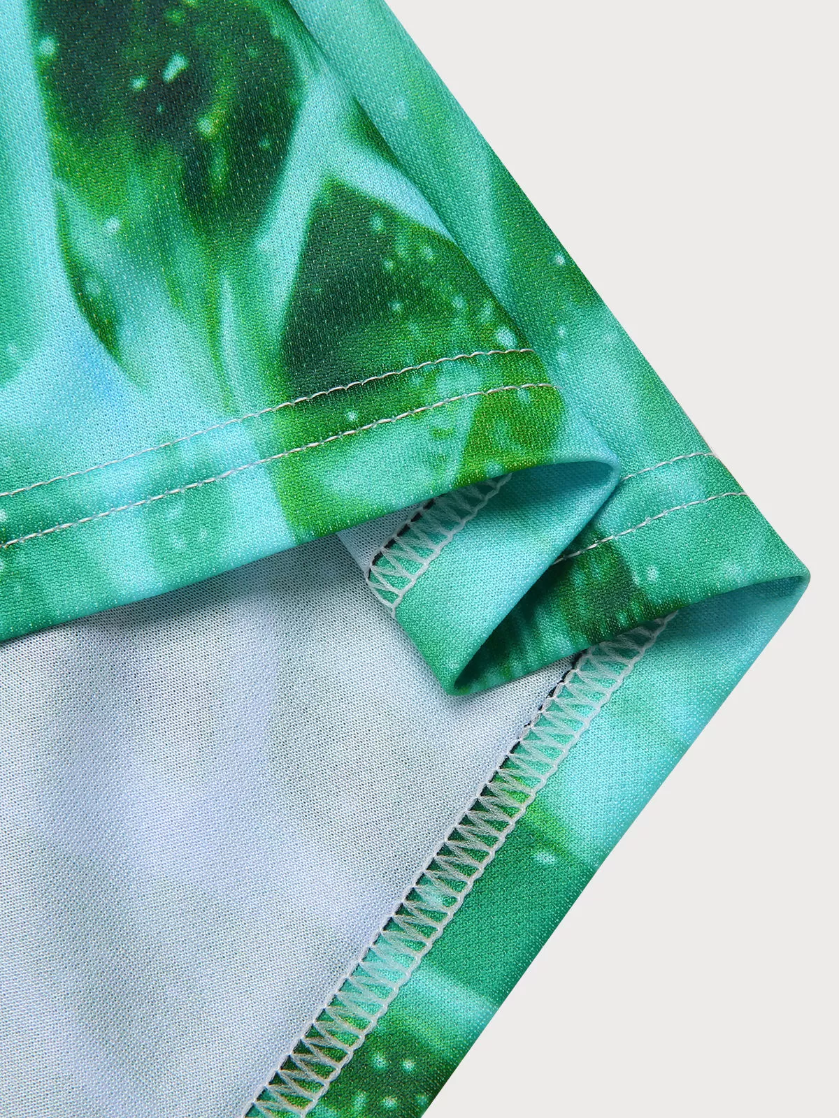 Fire Print Casual T-shirt & Fire Print Shorts, 6 of 8