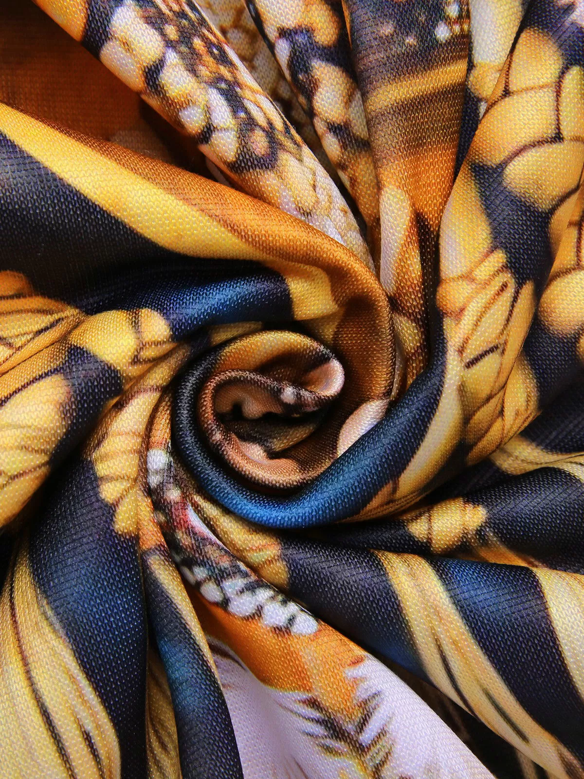 Graphic Lace-up Hooded Regular Sweatshirt, 5 of 6