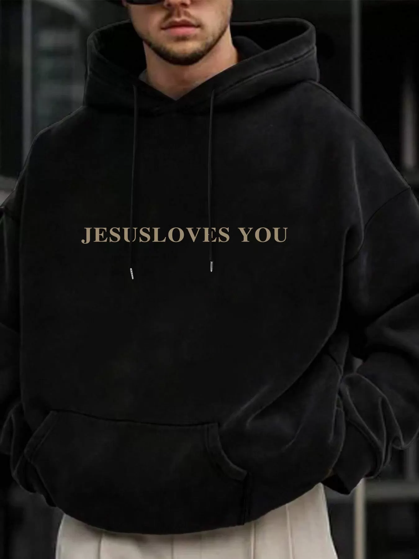 Graphic Hooded Regular Long Sleeve Hoodie, 2 of 6