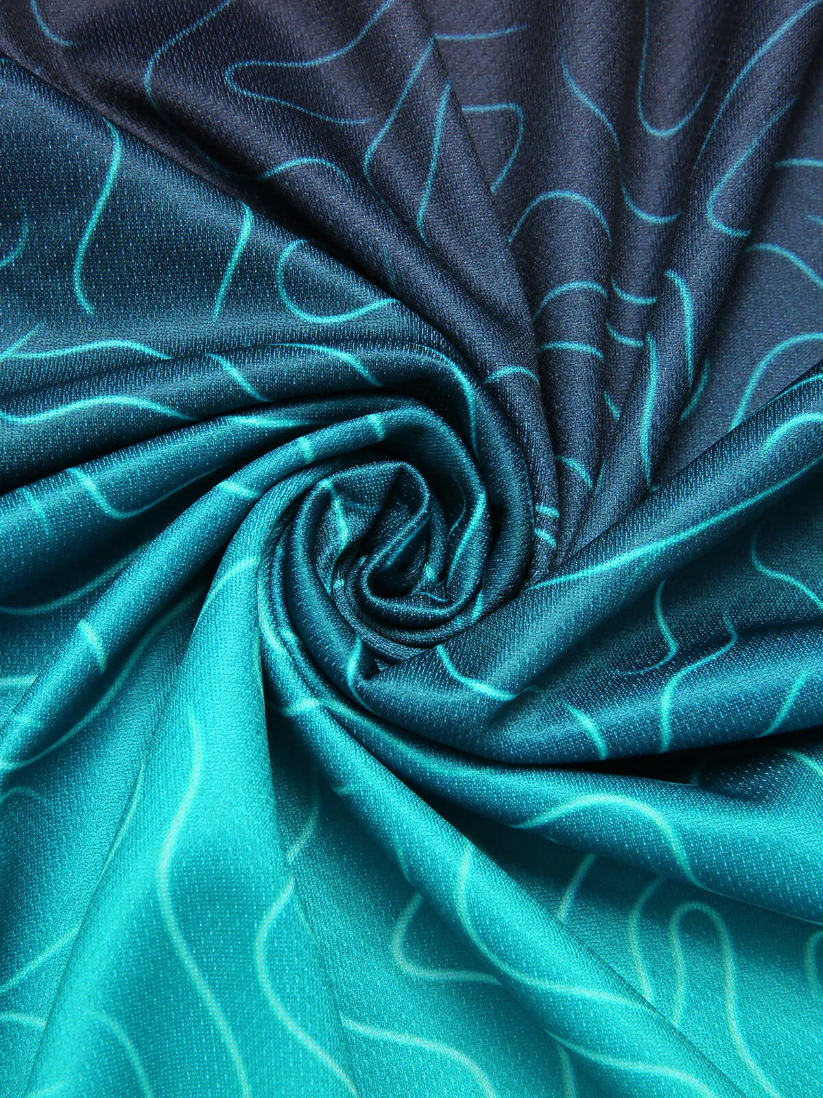 Gradient Round Neck Regular T-shirt, 8 of 9