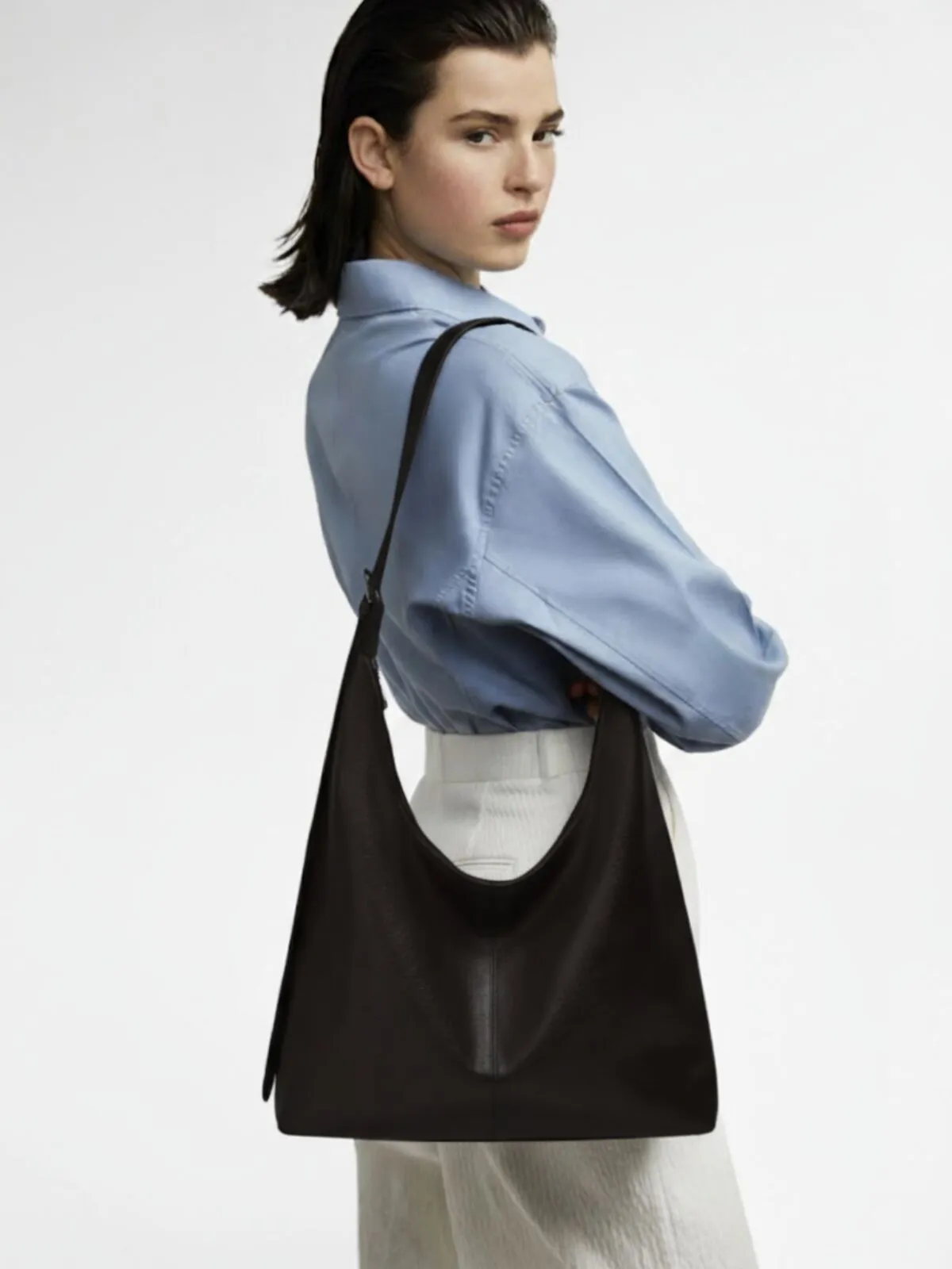 Simple Large Capacity Pu Leather Versatile High-quality Daily Commuting Tote, 1 of 2