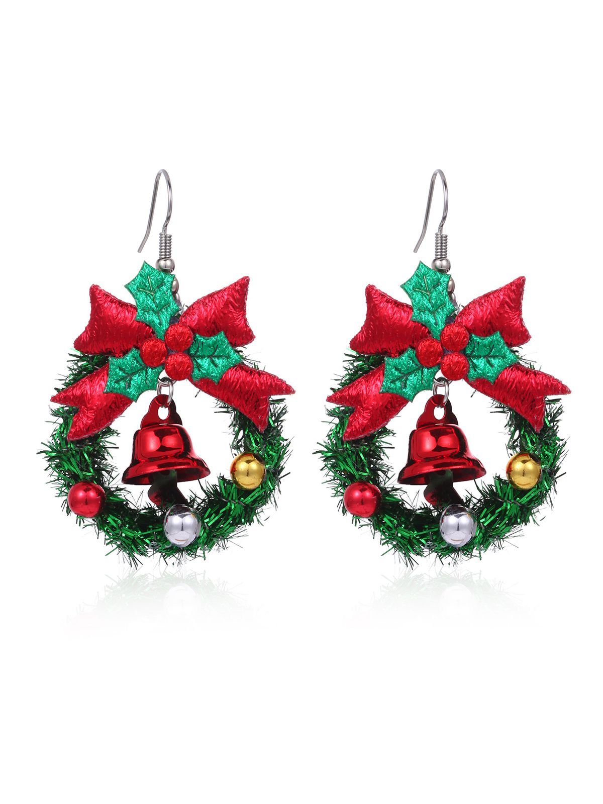 Christmas Elements Cute Dangle Earrings, 1 of 2