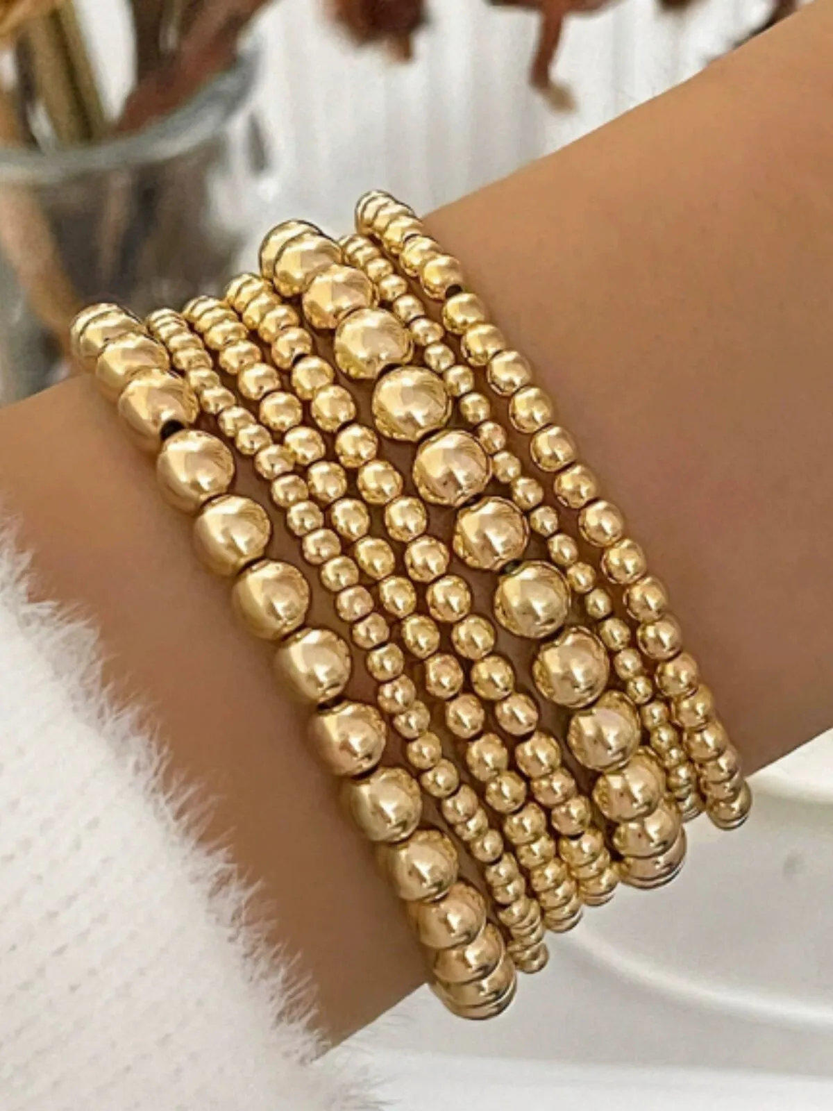 Elegant Style 1pc Geometric Pvc Bracelet, 5 of 6