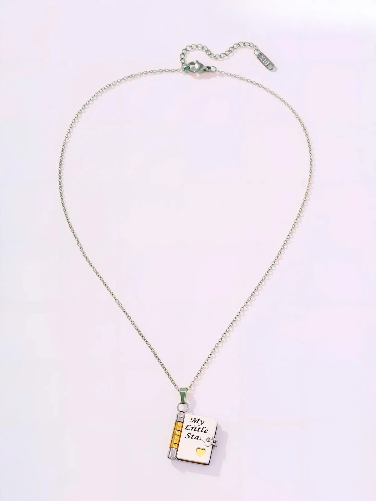 1PC My Little Star Book Necklace For Birthday Day Gift Graduation Jewelry of Love, 5 of 6
