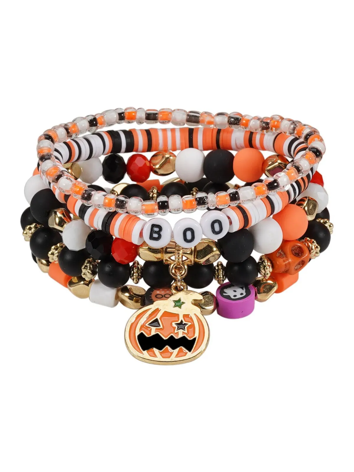 Halloween 5pcs Fantasy Friendship Jewellery Gift Bracelet for Halloween Christmas Party Decoration, 4 of 7