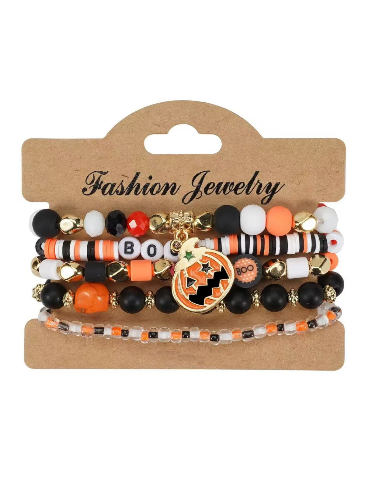 Halloween 5pcs Fantasy Friendship Jewellery Gift Bracelet for Halloween Christmas Party Decoration, 5 of 7