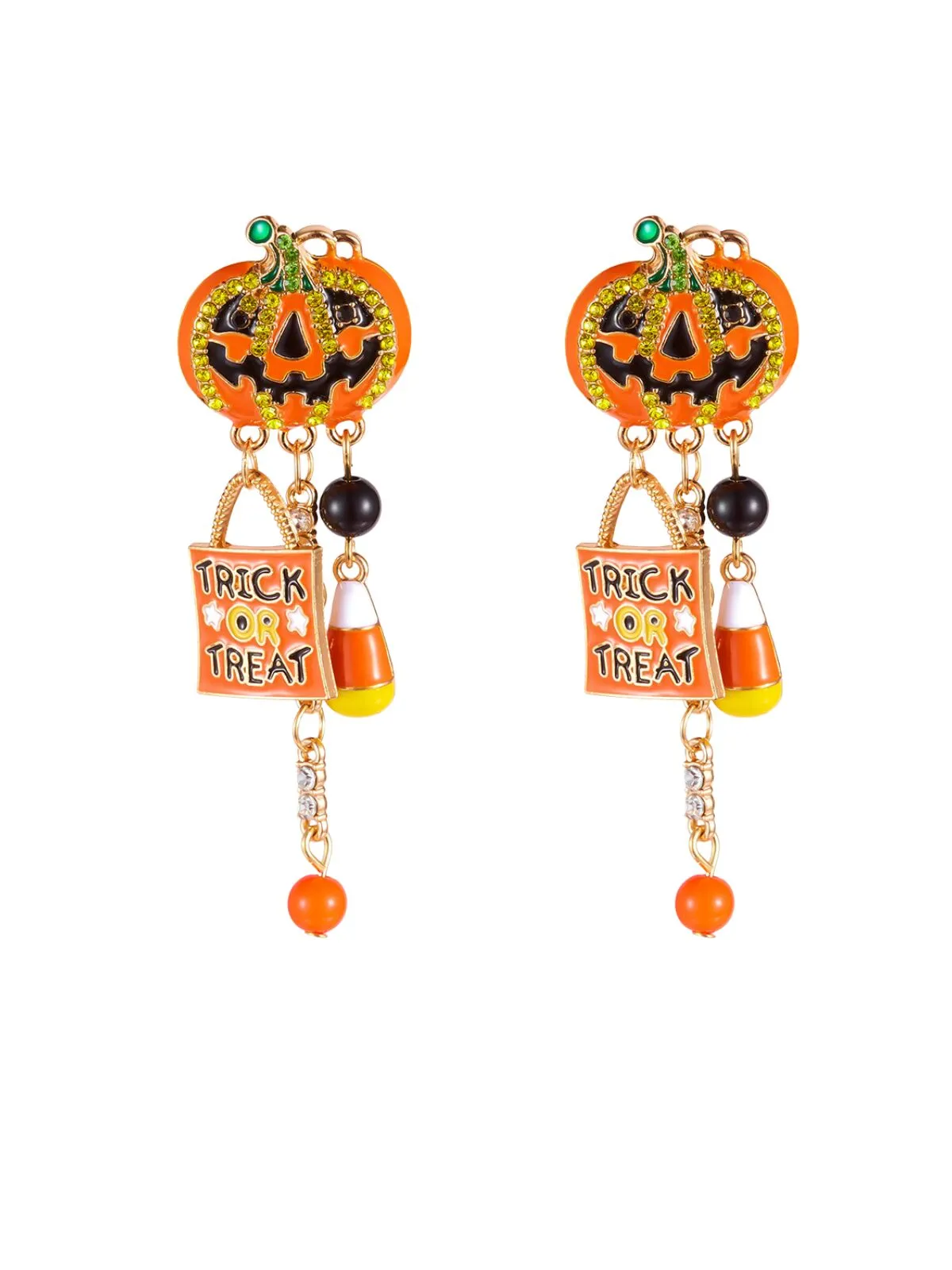 Halloween 1 Pair Chain Copper Stud, 4 of 5