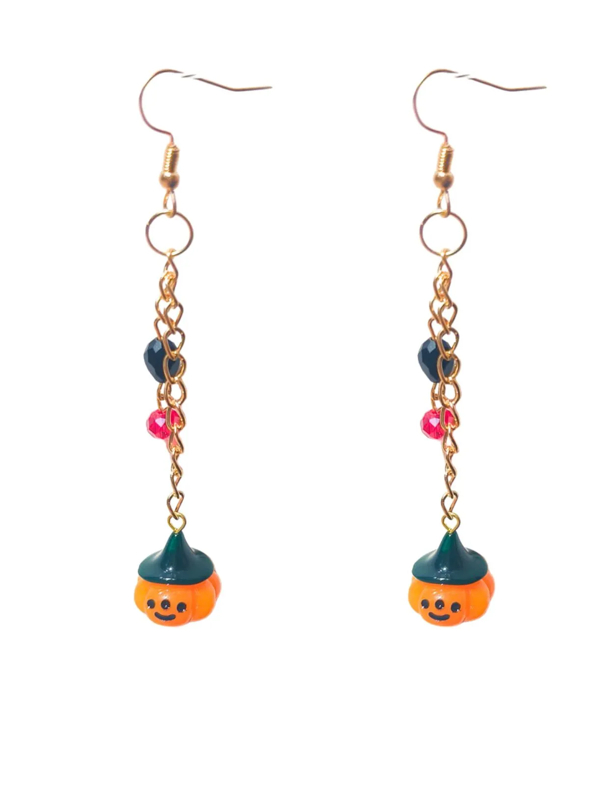 Halloween 1 Pair Creative Retro Pumpkin Earrings, 1 of 1