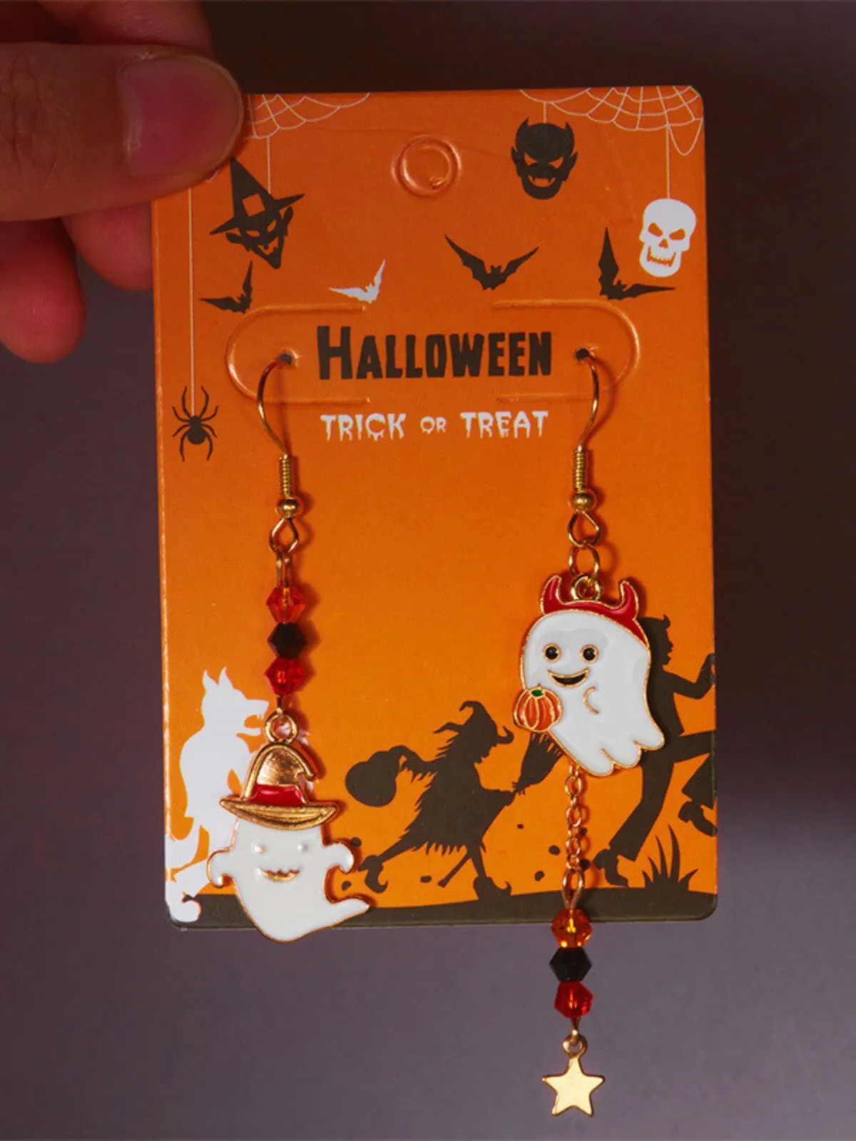 Halloween 1 Pair Ghost Cartoon Earring, 4 of 5