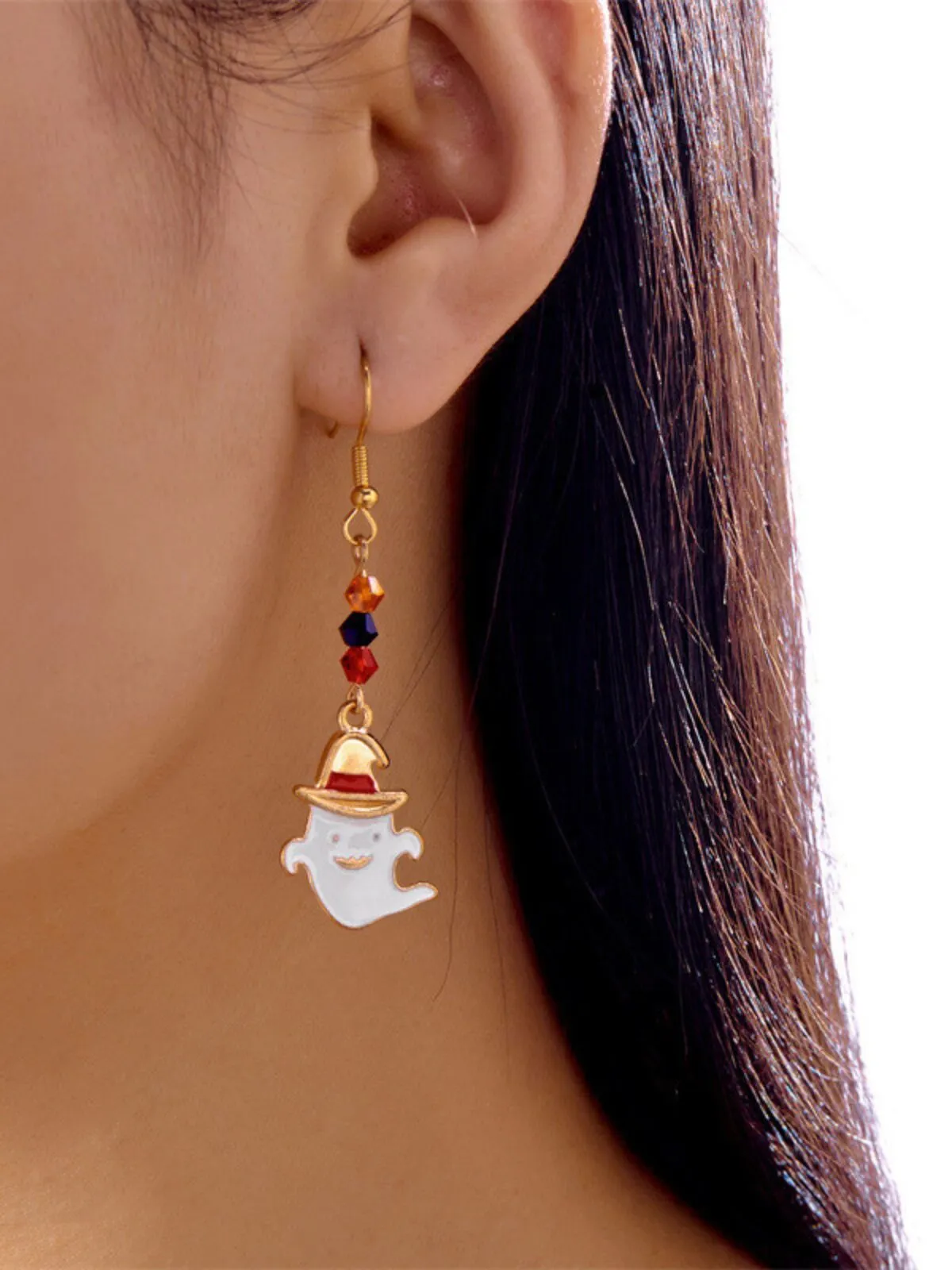 Halloween 1 Pair Ghost Cartoon Earring, 5 of 5