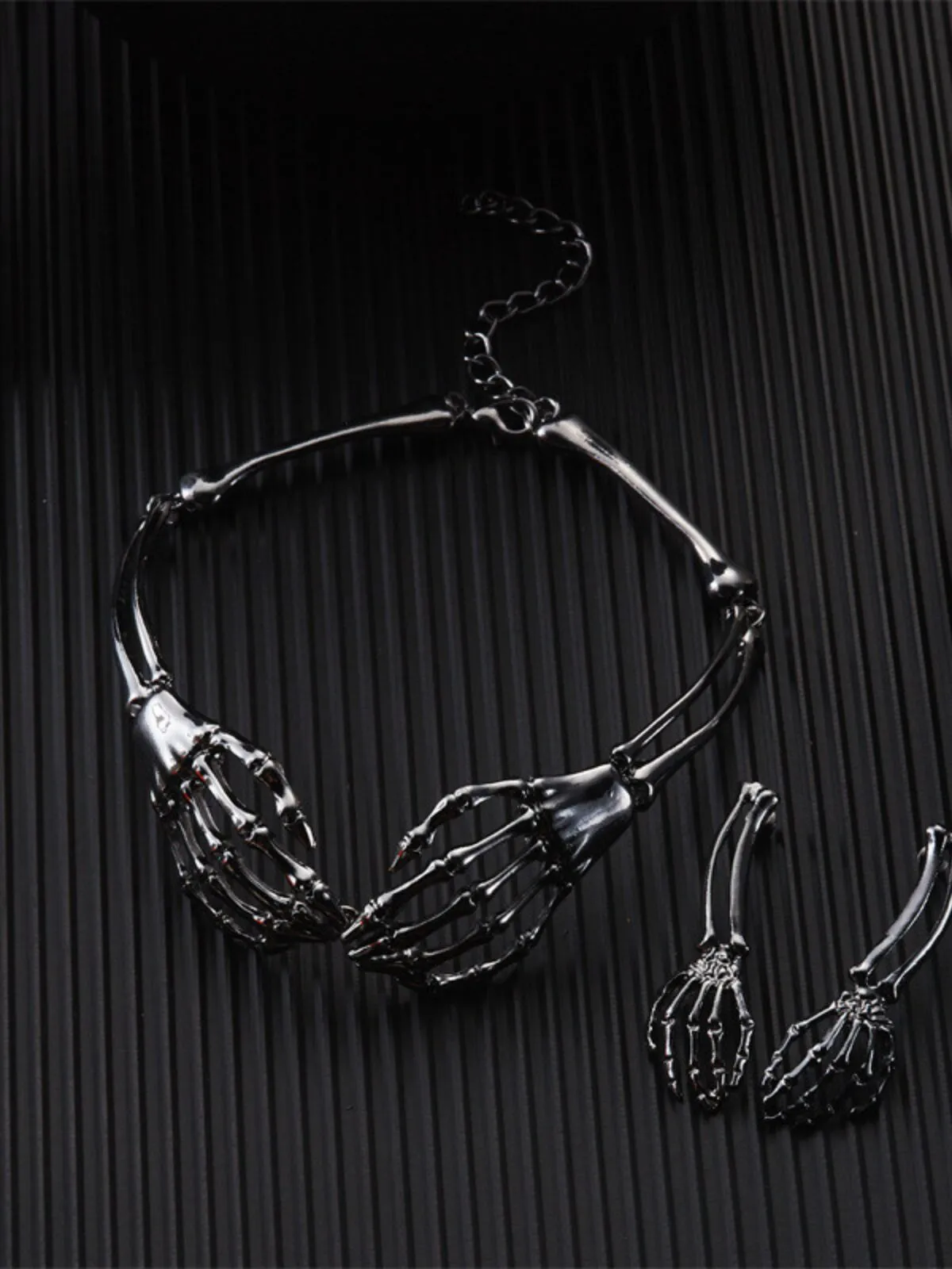 Halloween 2pcs Alloy Necklace, 3 of 4