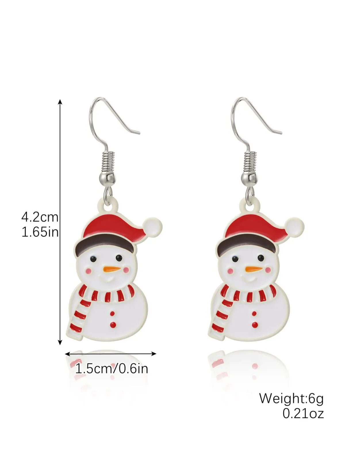 Christmas 1 Pair Santa Alloy Earring, 2 of 3