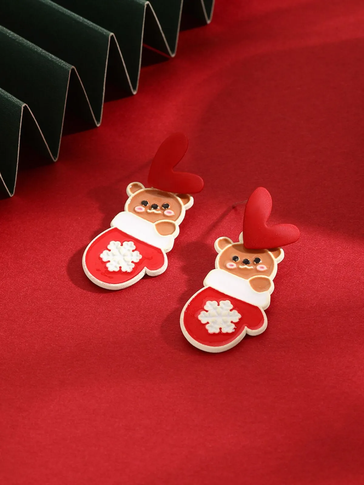 Christmas 1 Pair Stocking Alloy Earring, 1 of 4