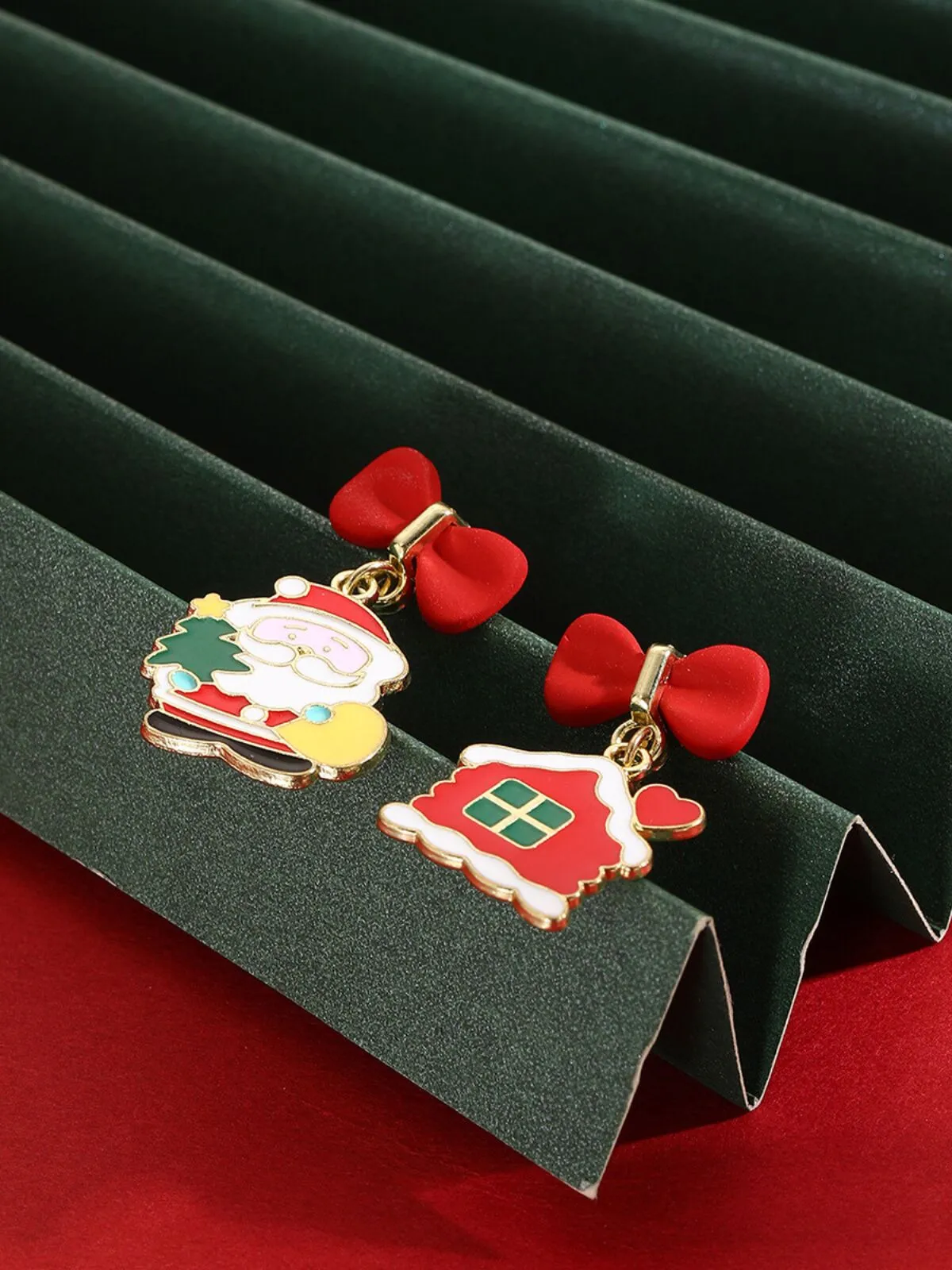 Christmas 1 Pair Cute Cottage Alloy Earring, 4 of 4