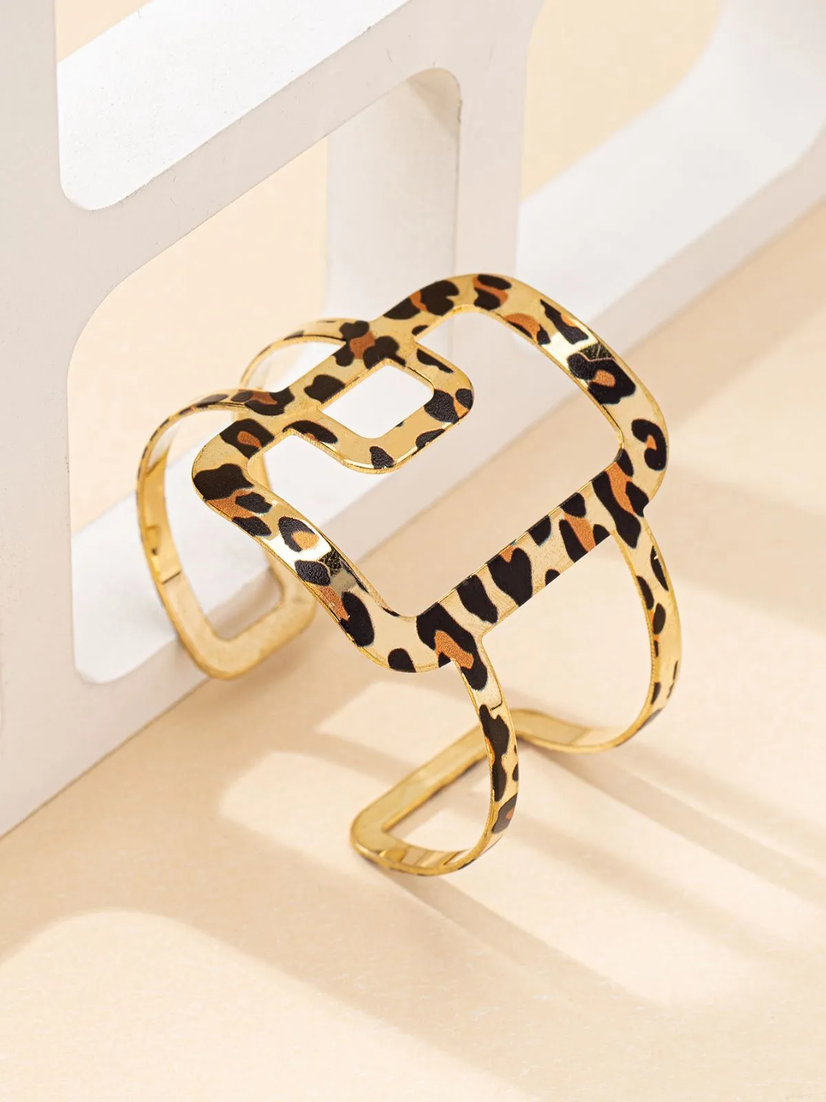 Vintage Style1pc Leopard Alloy Bracelet, 4 of 6