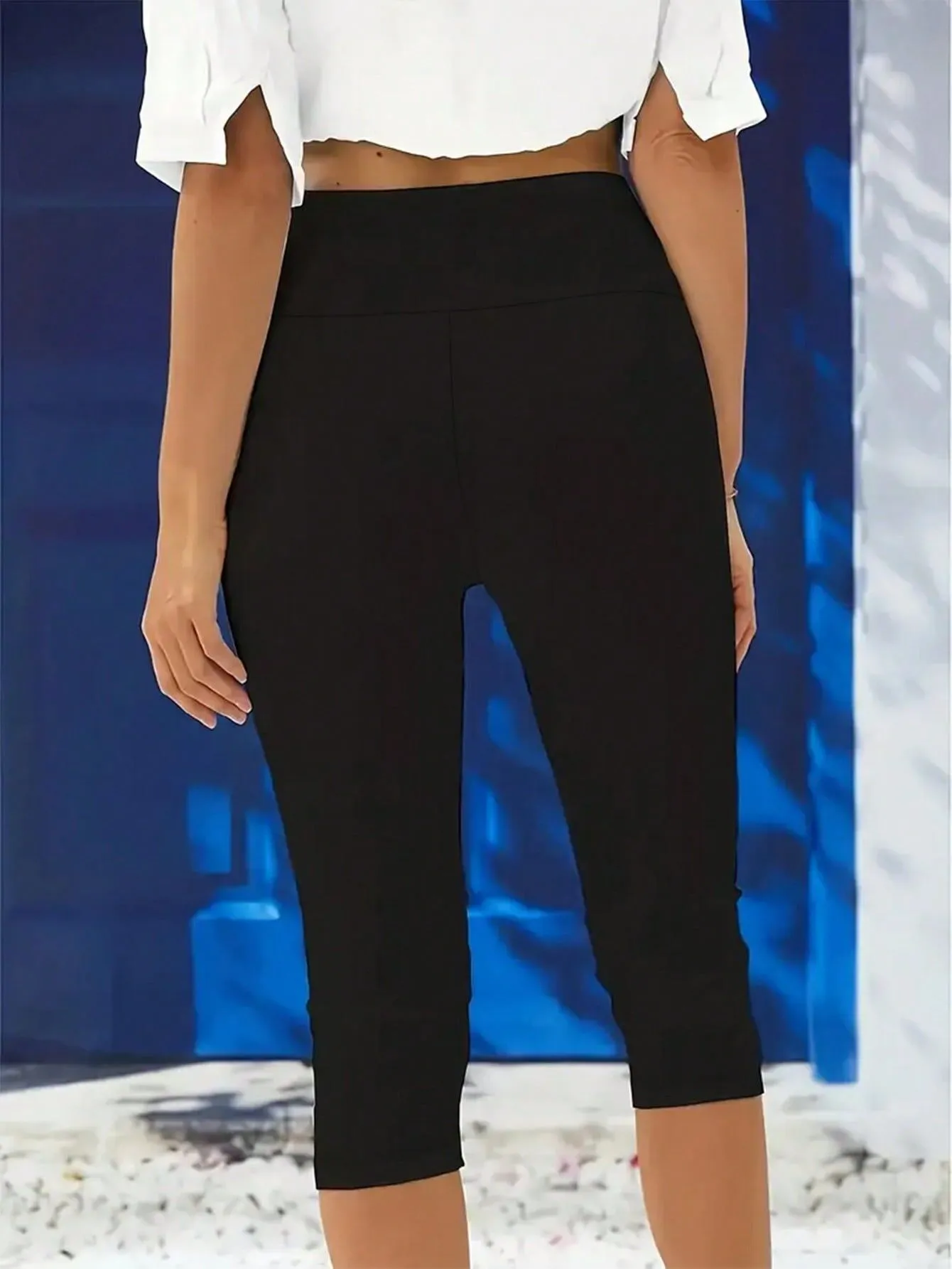 Solid High Rise Leggings, 2 of 3