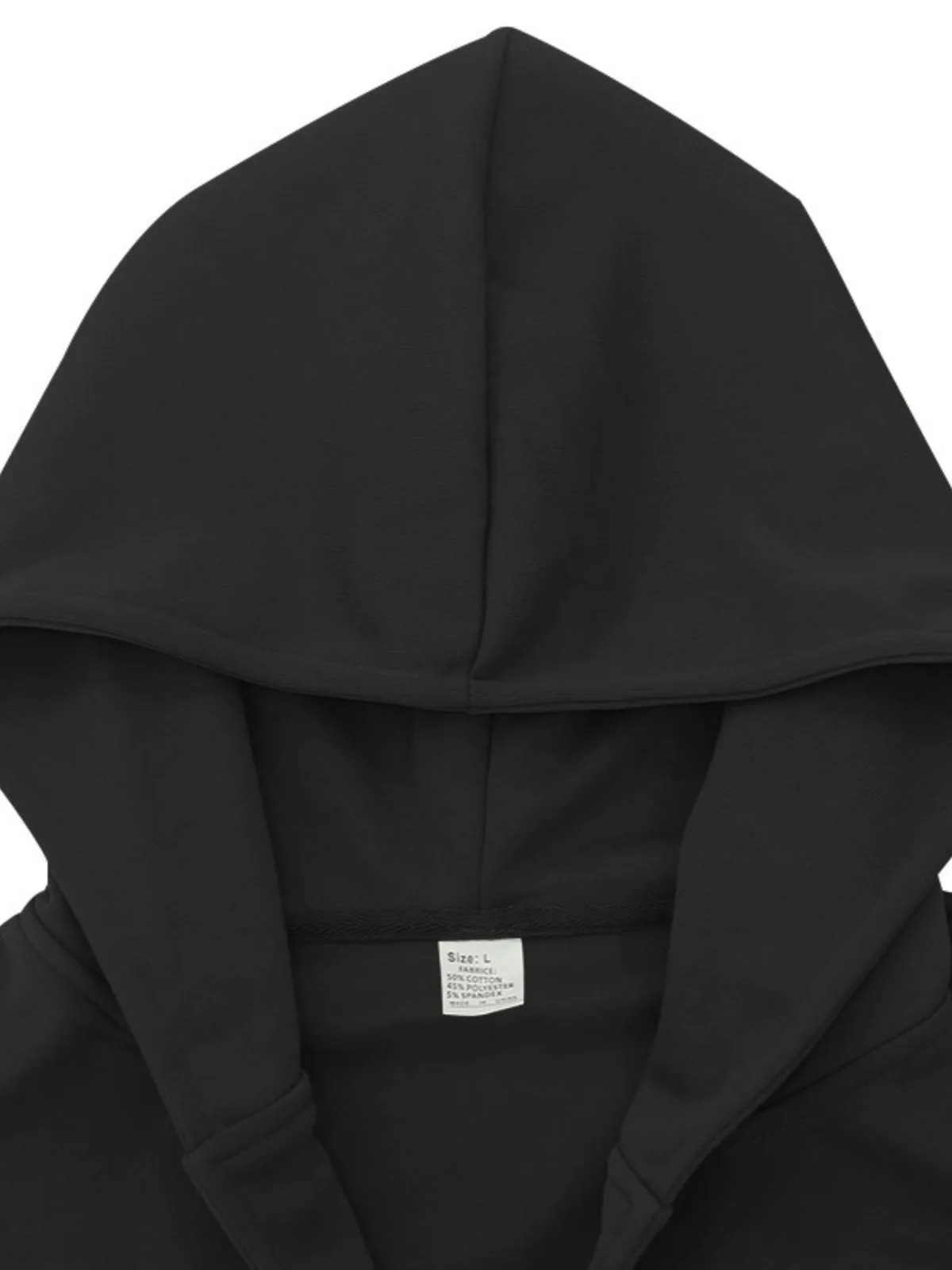 Men's Jacket Mid-Length Jacket Coat Solid Color Hooded Long Sleeve Button Warm Overcoat, 10 of 12