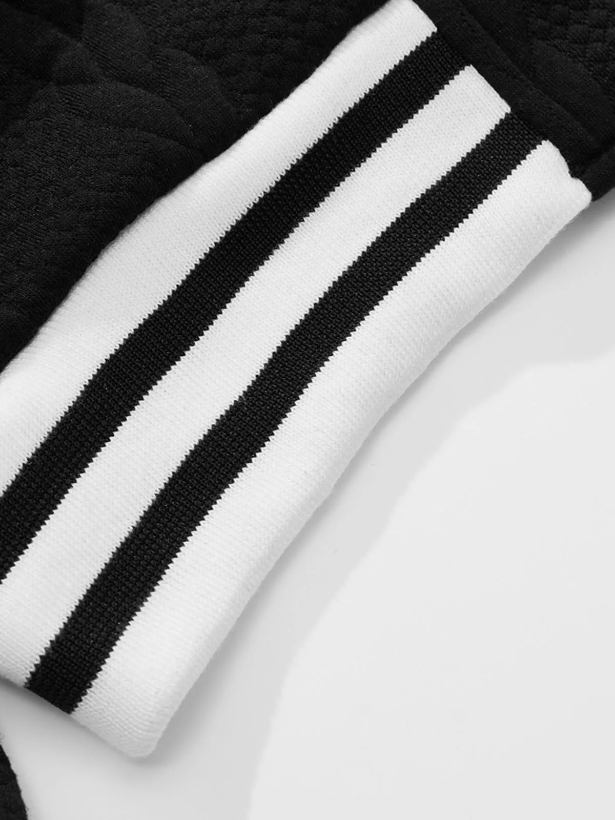 Men's Jacket Baseball Stylish Jacquard Buckle Design Fashion Cardigan Lightweight Jacket, 5 of 10