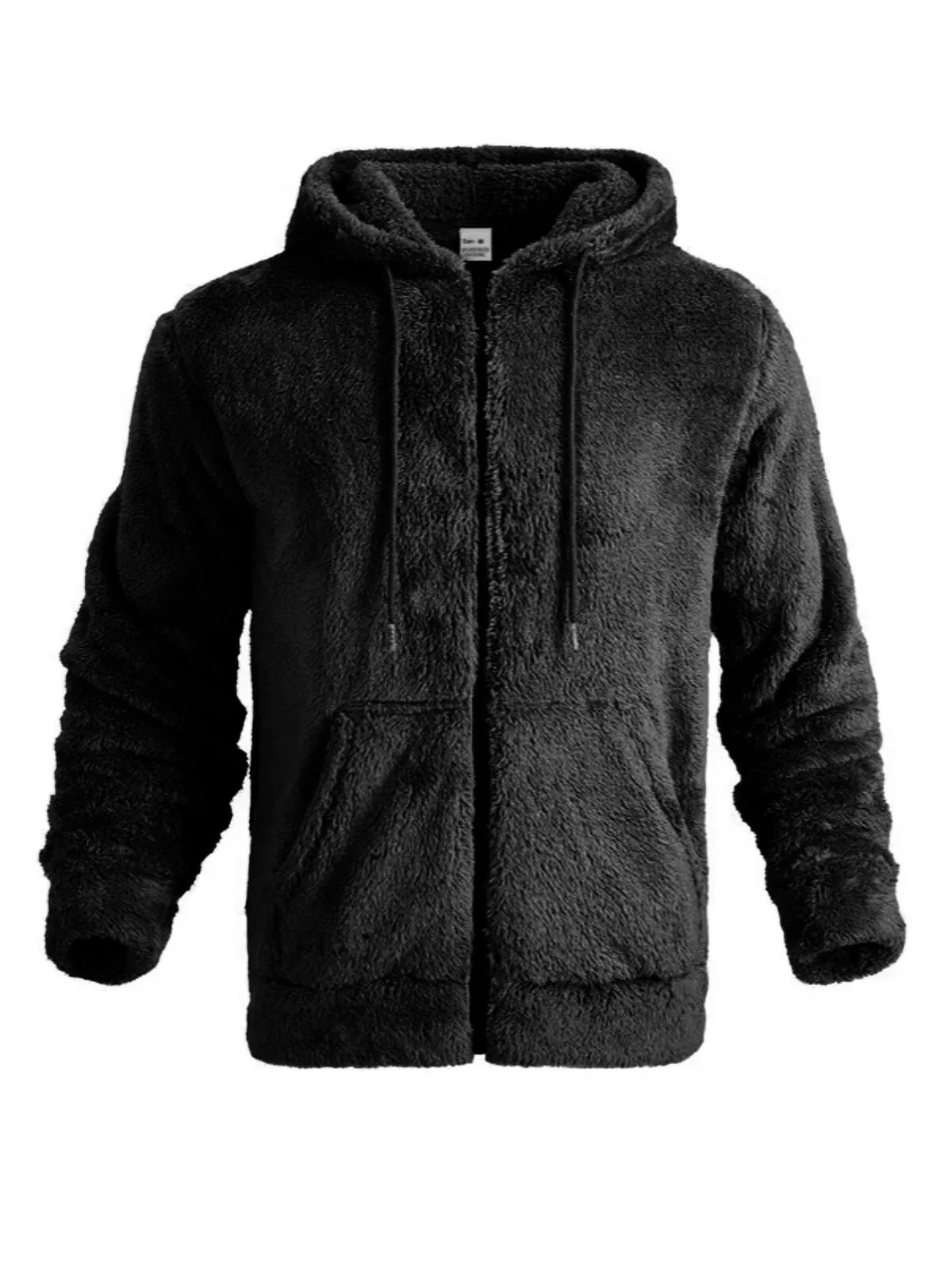 Men's Jacket Full Zip Hooded Plain Sports And Outdoor Daily Holiday Polyester Streetwear Basic Casual Spring Fall Clothing Apparel, 3 of 3