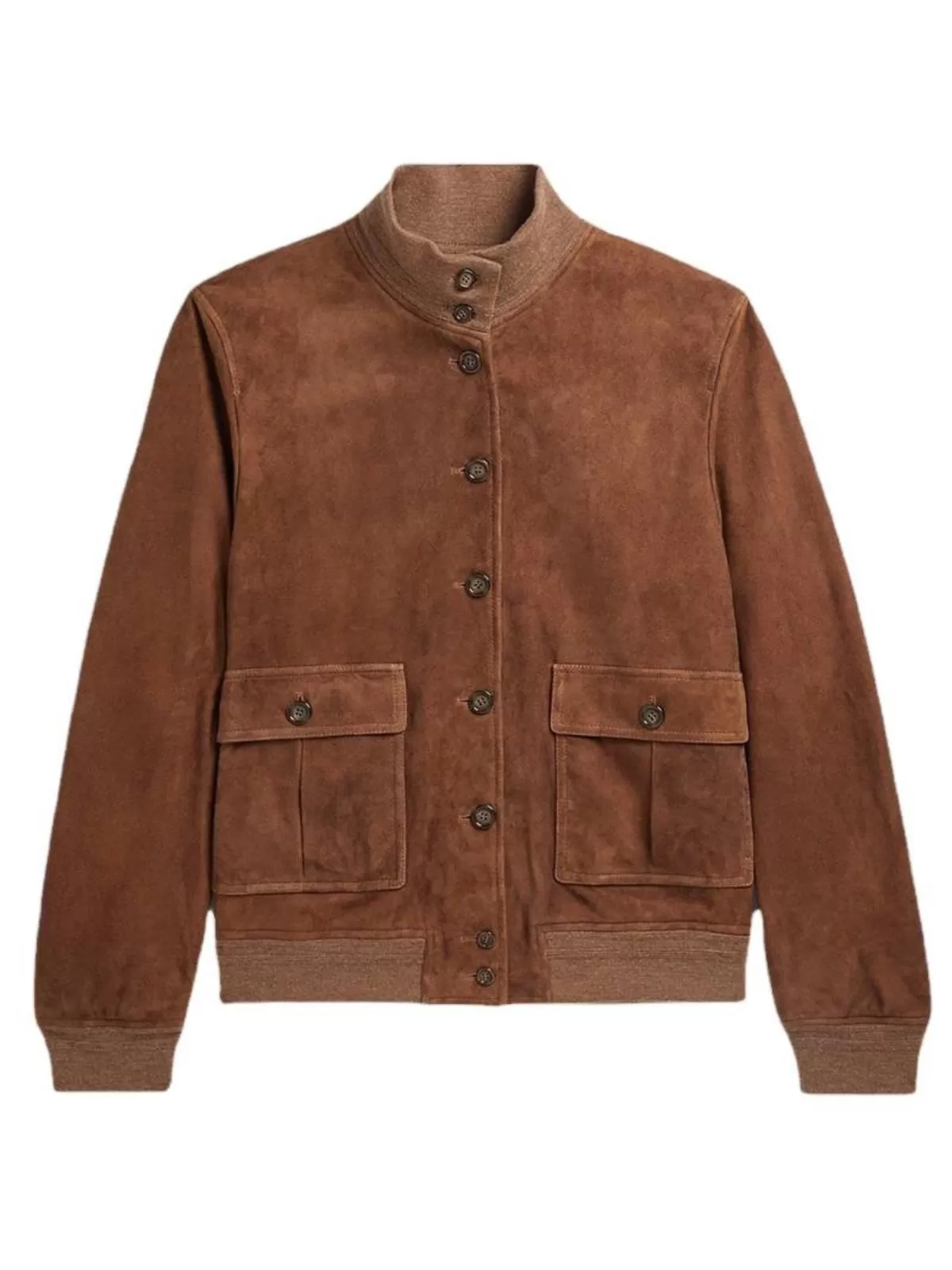 Men's Casual Lightweight Jacket Button Down Cargo Shirt Jackets Slim Fit Winter Coat, 2 of 3