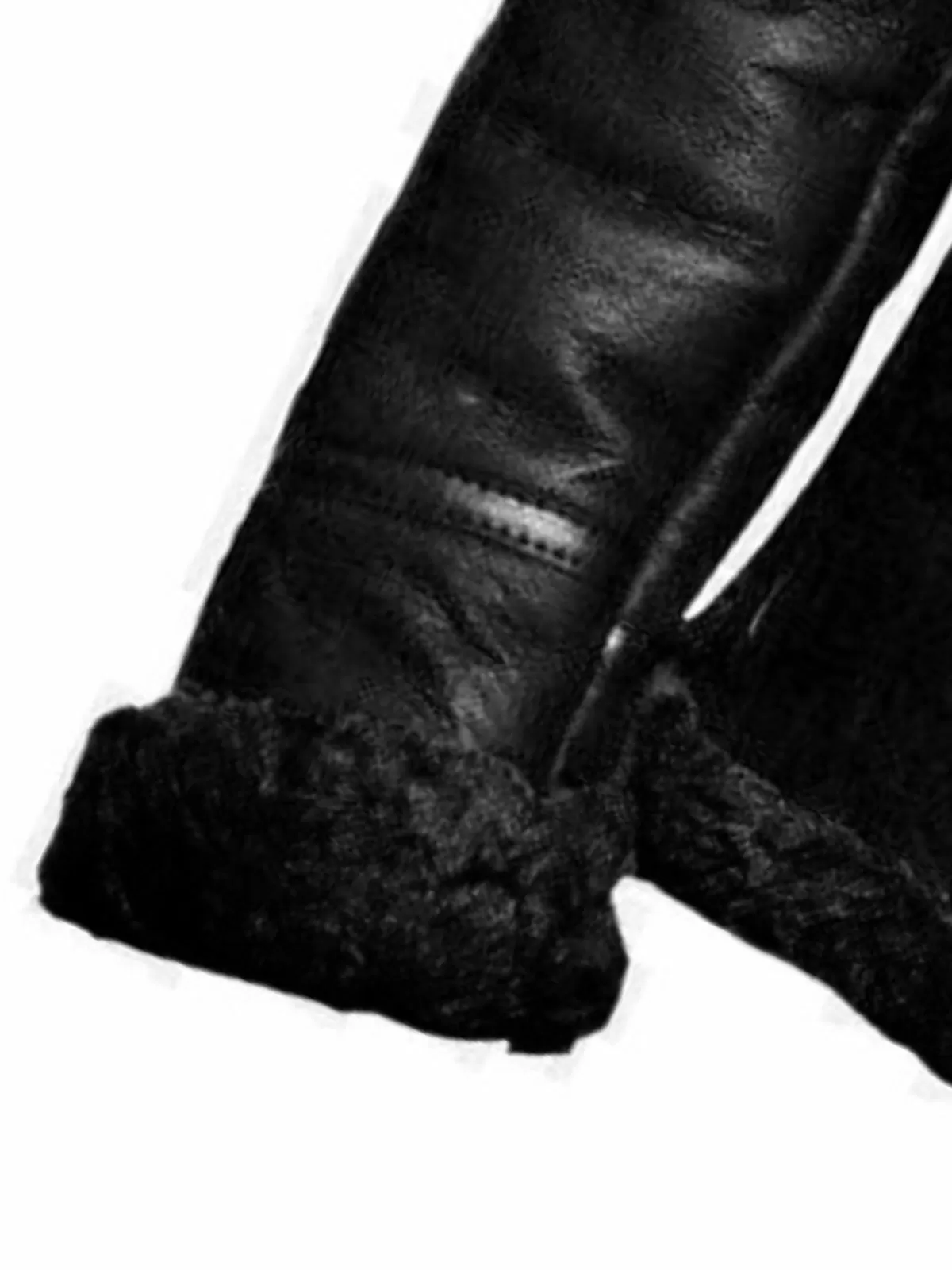 Men's Pu Leather Bomber Jacket Winter Coat Vintage Trucker Cardigan Jacket, 2 of 2