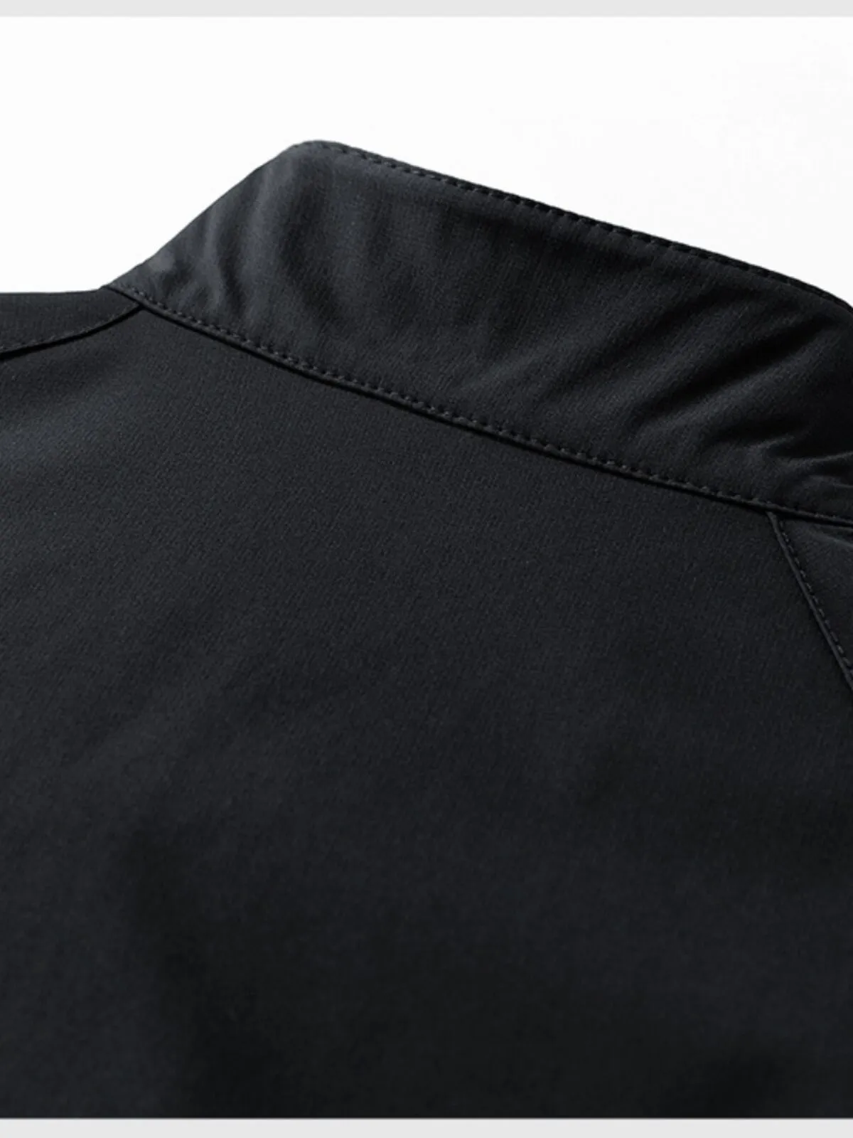 Men's Patchwork Lapel Jacket Bomber Simple British Style Warm Windproof Jacket and Coat Baseball Jacket, 3 of 4