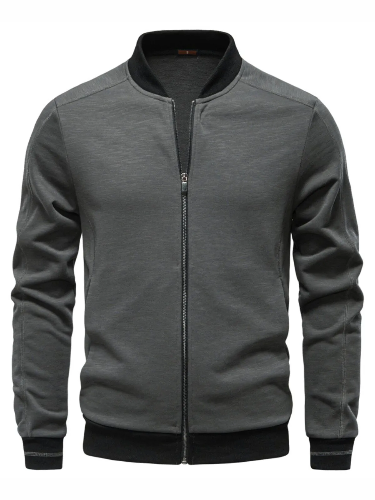 Men's Jacket Autumn Winter Baseball Collar Designer Shirt Casual Jacket Thin Versatile Jacket , 1 of 2