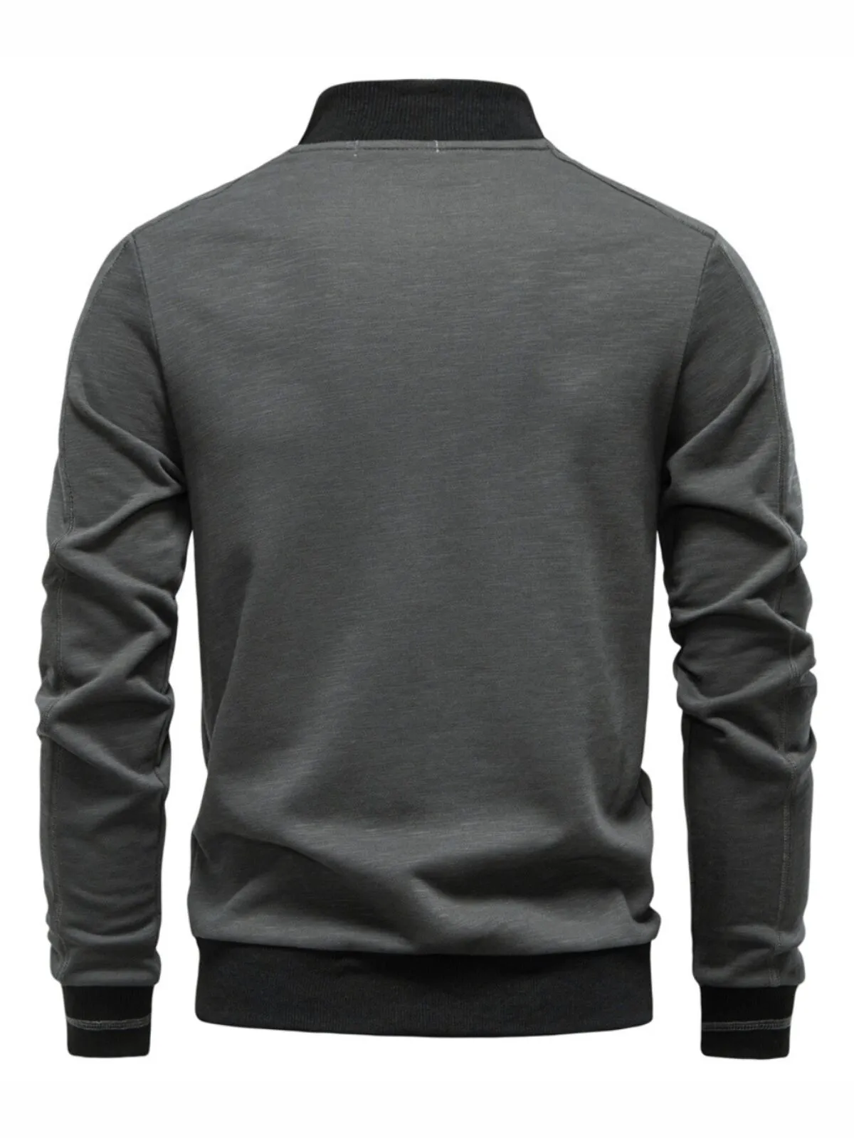 Men's Jacket Autumn Winter Baseball Collar Designer Shirt Casual Jacket Thin Versatile Jacket , 2 of 2