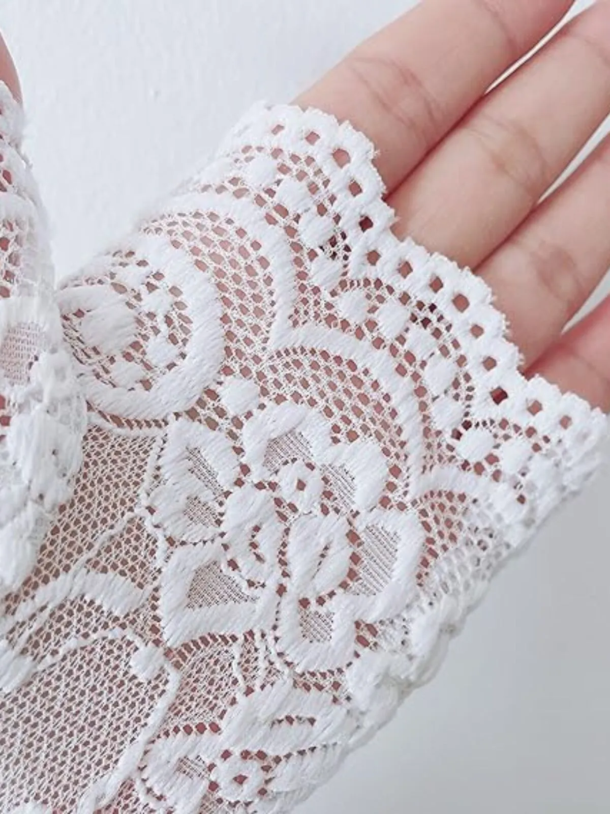 Halloween 1 Pair Lace Lace Fingerless Gloves, 5 of 5