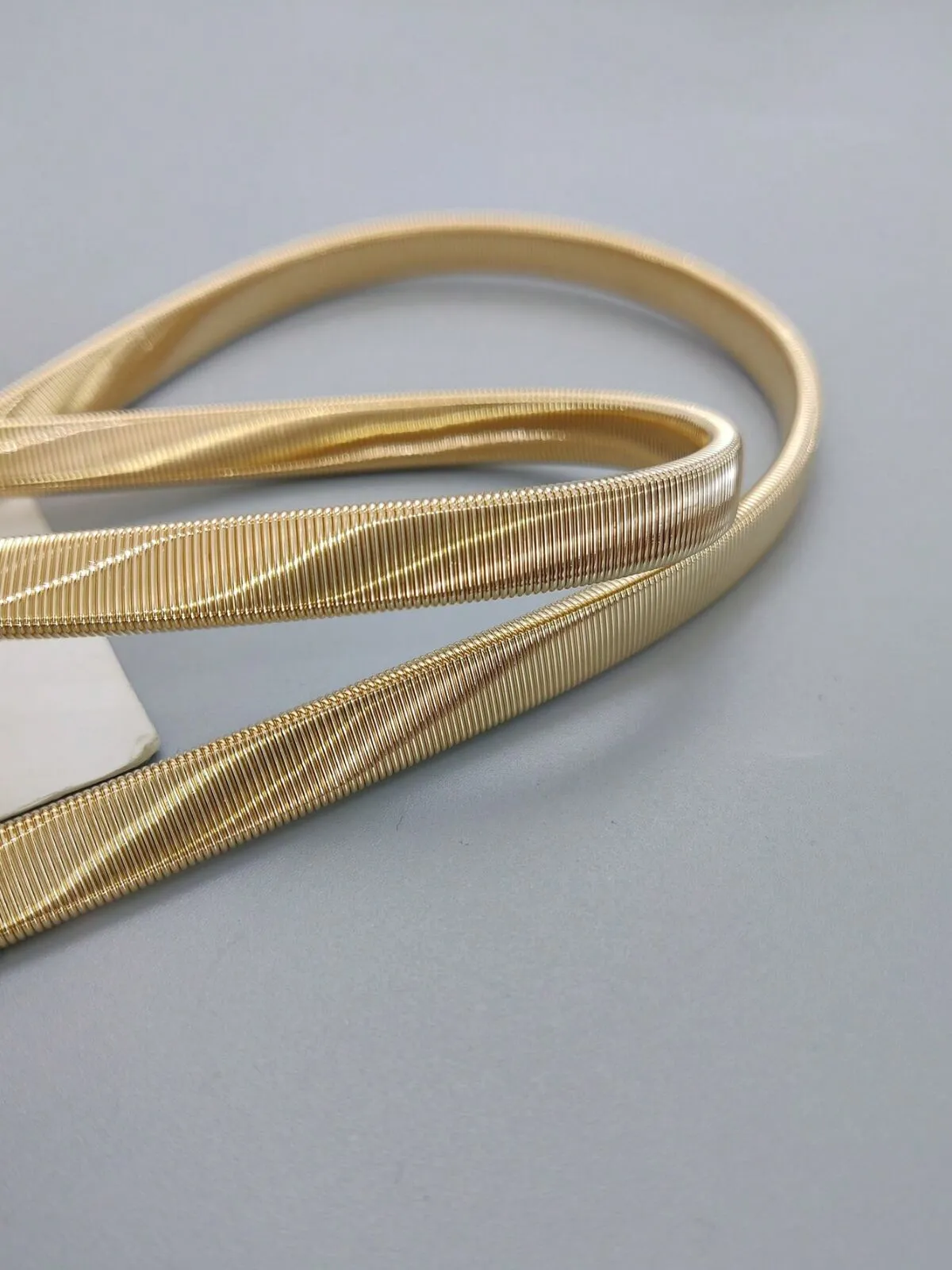 Elegant Style 1pc Rectangular Buckle Alloy Waist Chain, 4 of 5