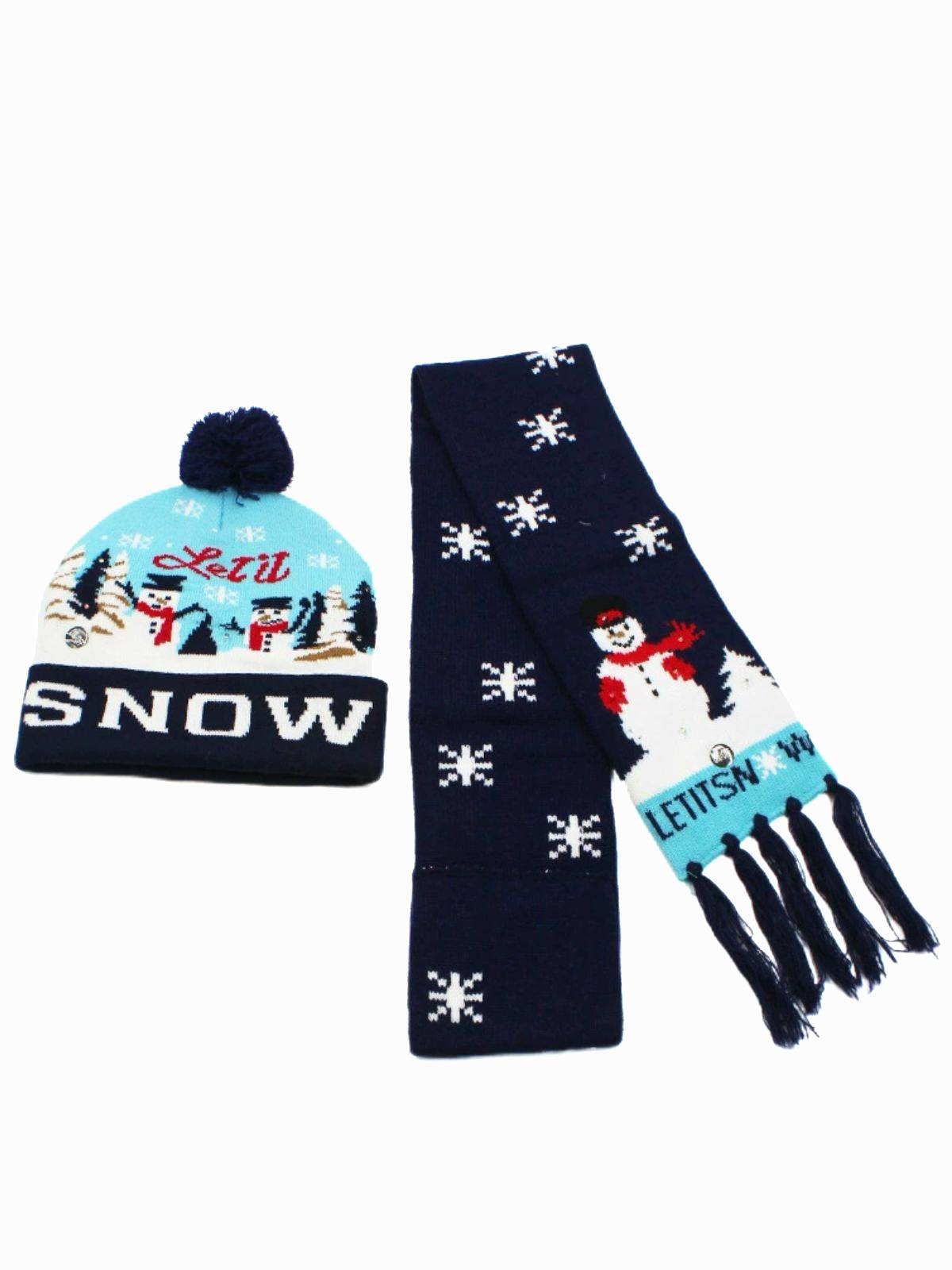 Christmas Knit Hat & Scarf Set , 5 of 5