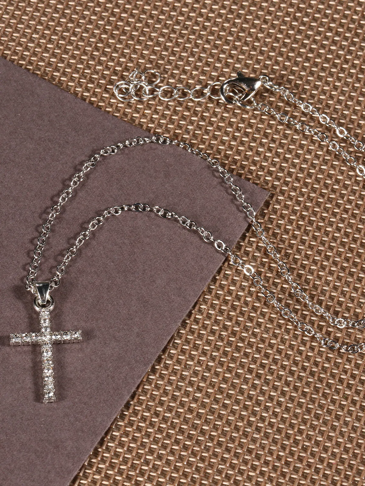 Steampunk Style 1pc Solid Metal Button Alloy Necklace, 2 of 6